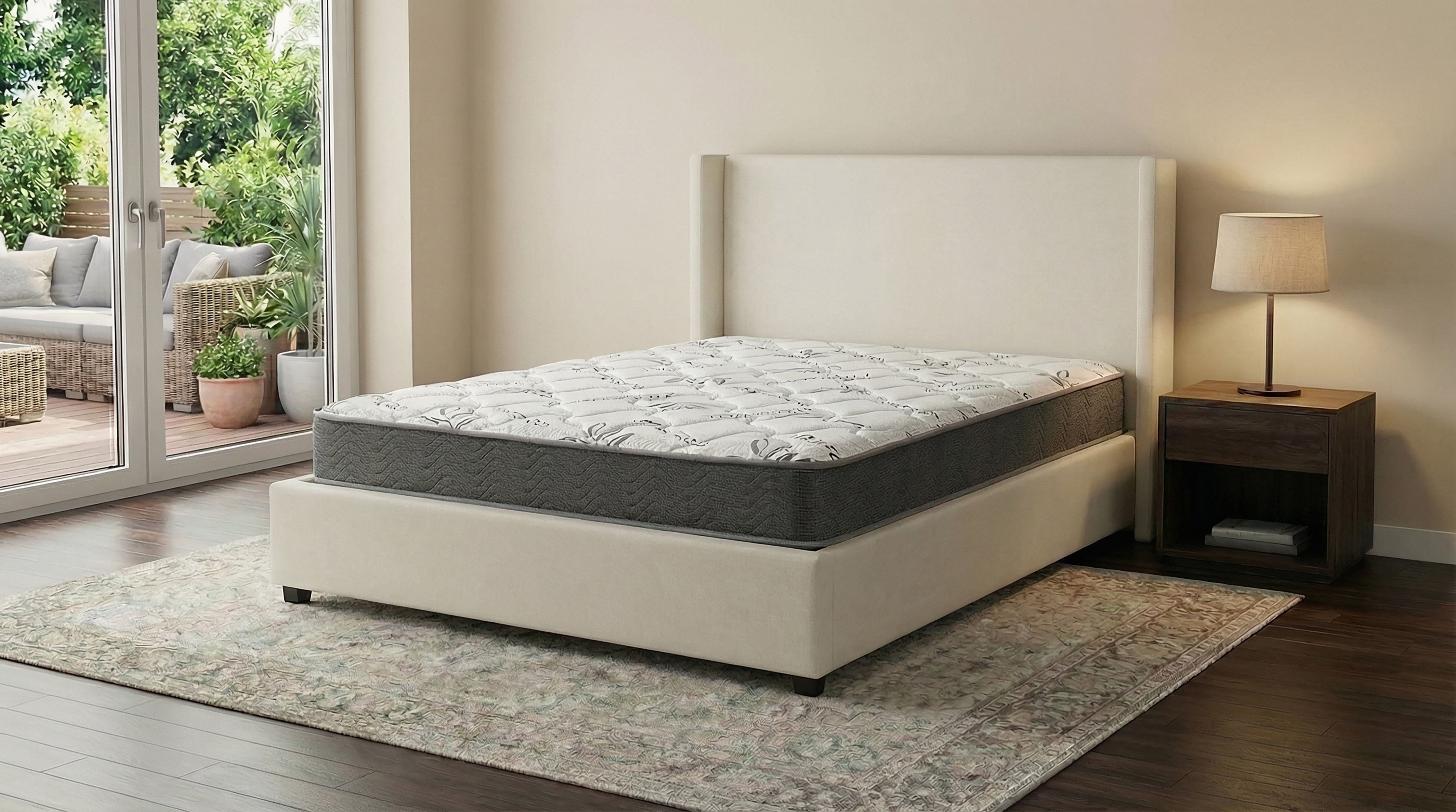 Kenyon 7-inch Twin XL Bamboo Cover Firm Foam Mattress-