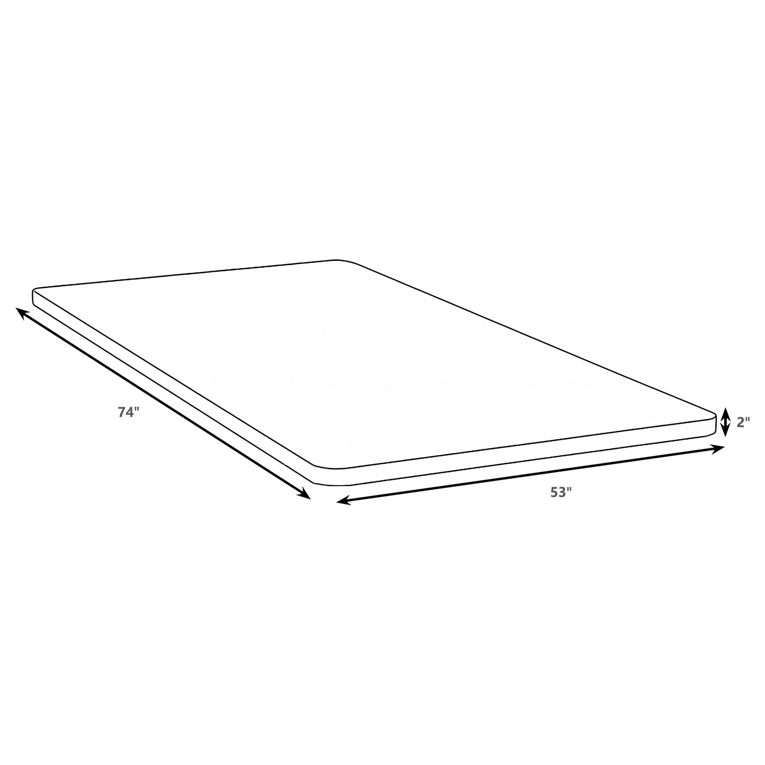 Eckard Full Bunkie Board Foundation-
