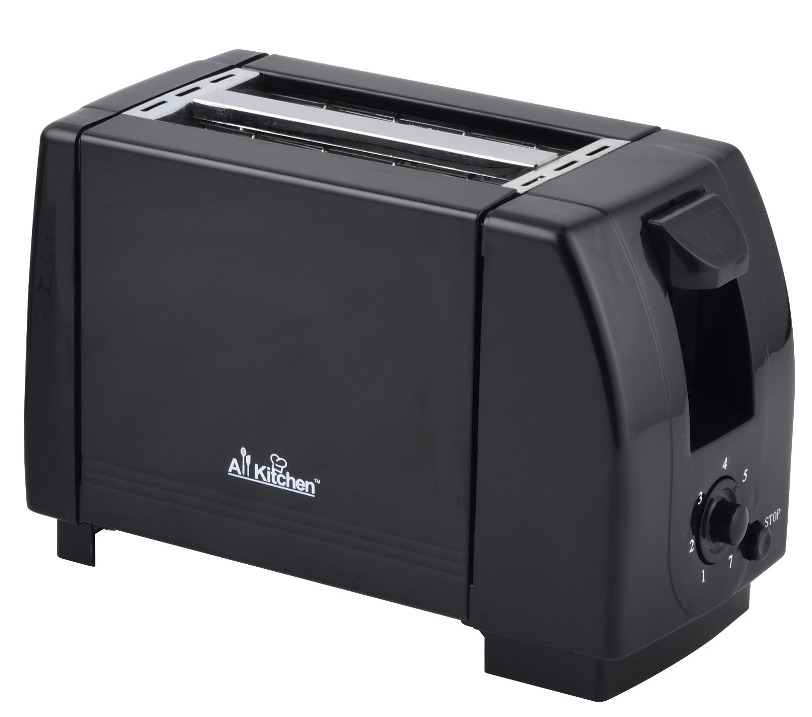 Cool Touch Toaster with 6 Temperature Settings & Extra Wide 1.25" Slots for Bagels, Waffles, Specialty Breads, Puff Pastry, Snacks, ETL Certified, 2 Slices