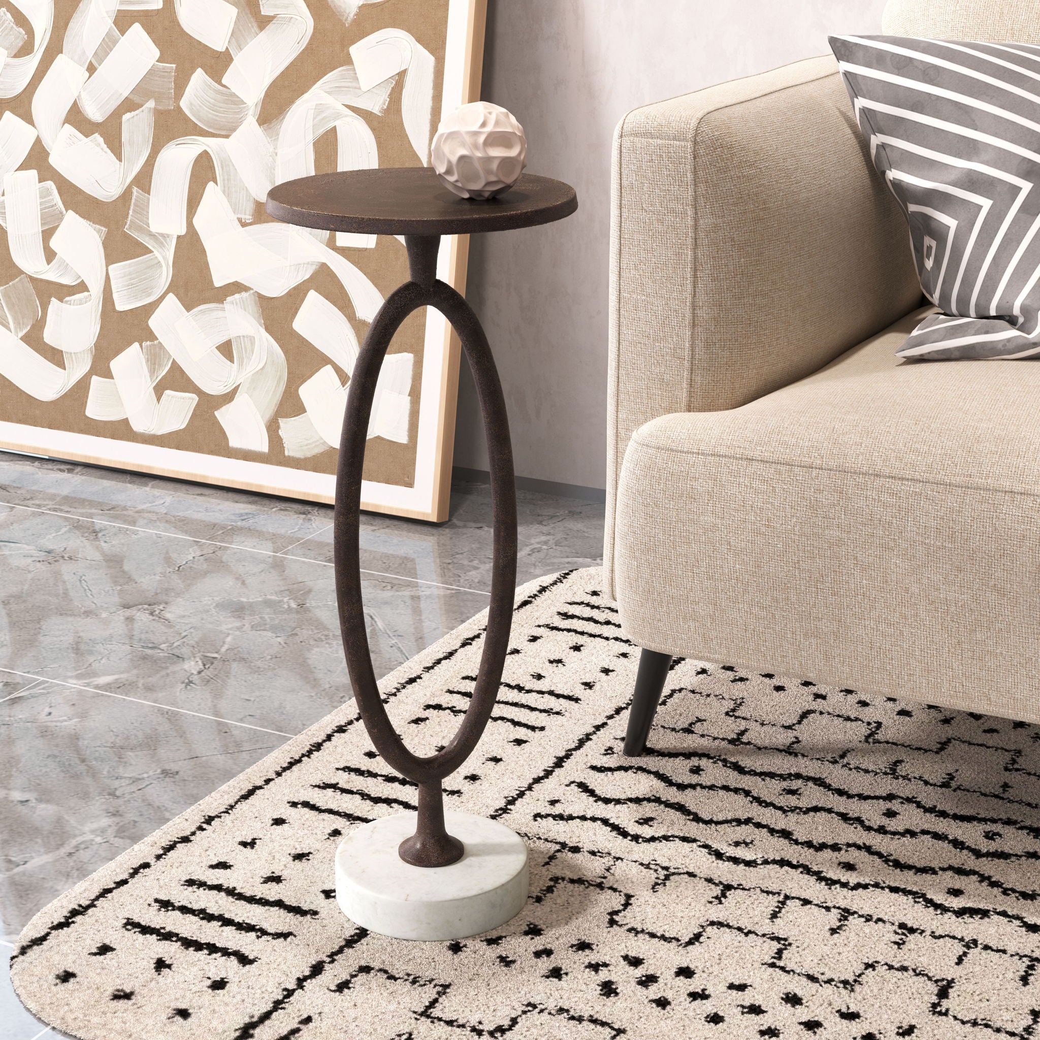 Bonita - Accent Table - Bronze