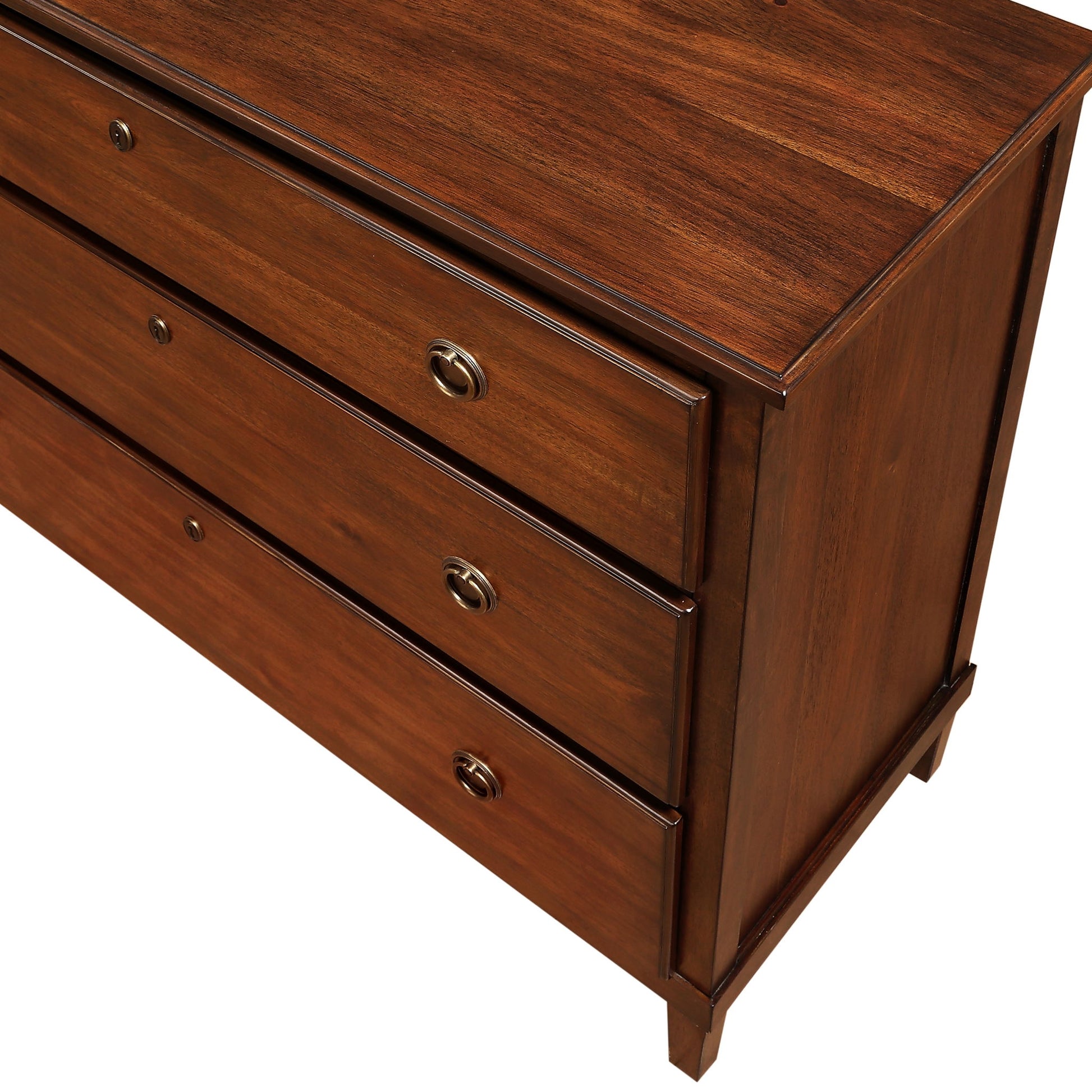 Chamberlin - 3 Drawer Dresser - Brown - Best Buy Furniture