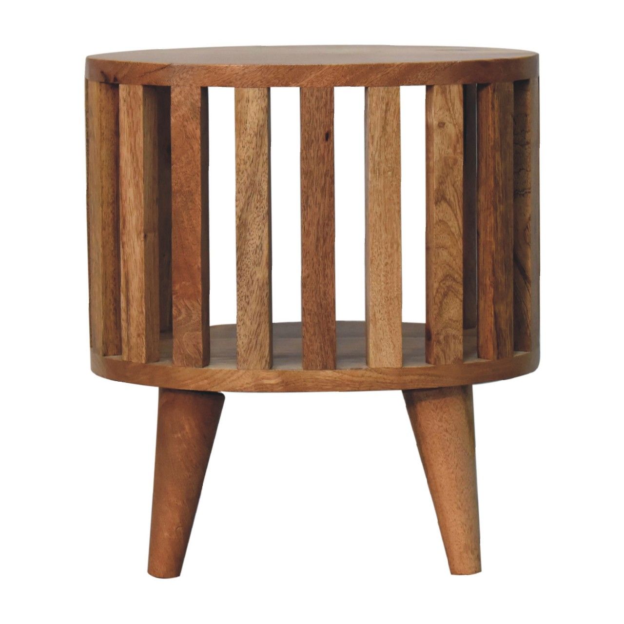 Ariella - Single Shelf Nightstand - Oak