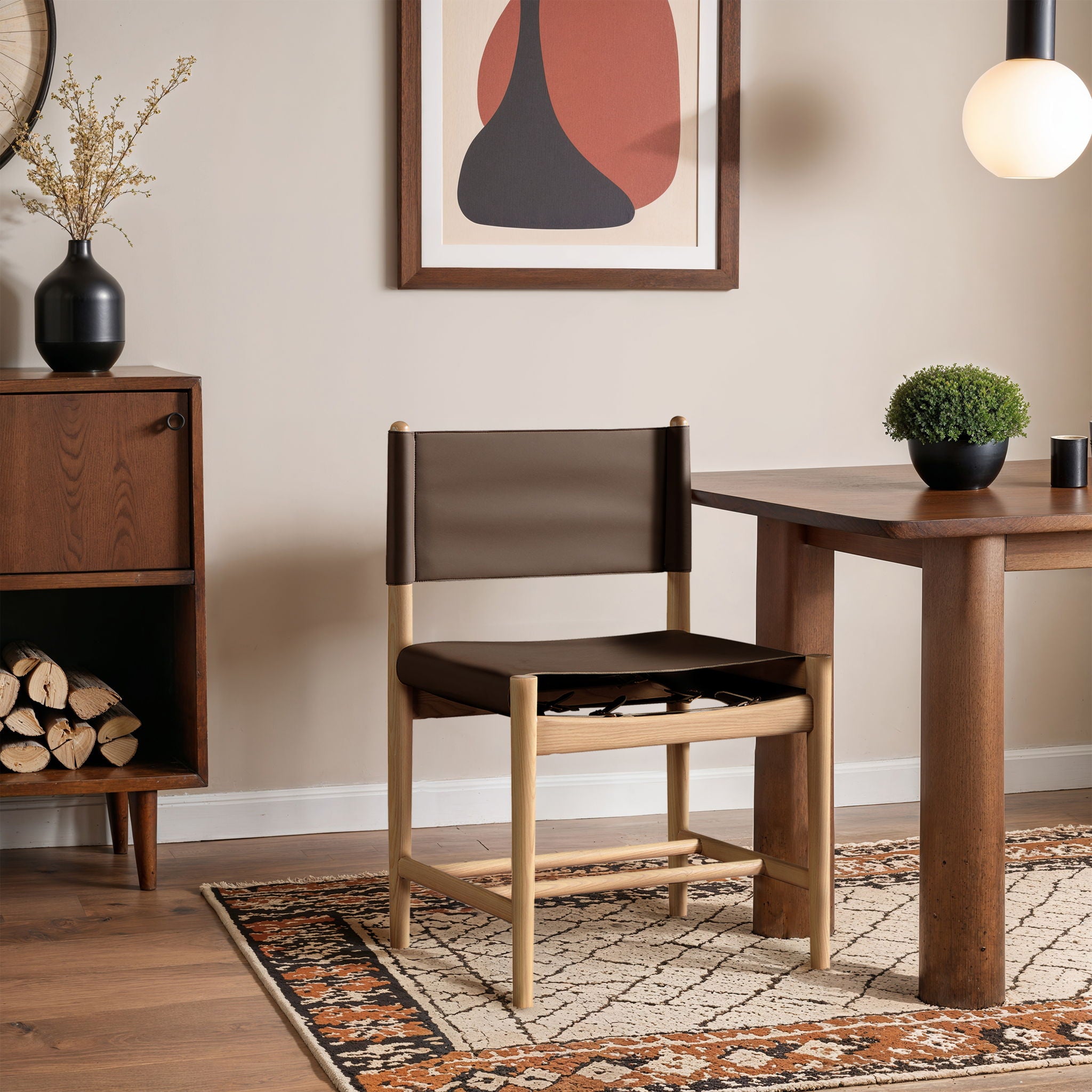 Rawlins - Dining Chair (Set of 2) - Natural Frame