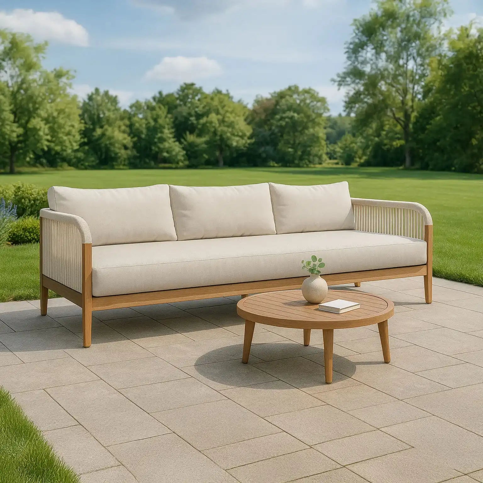 Maui - Water Resistant Outdoor Patio Sofa