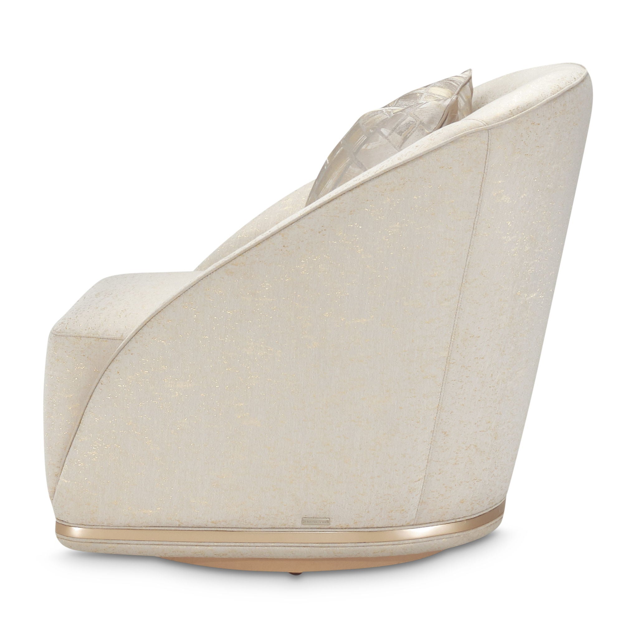 La Rachelle - Swivel Chair - Gold Rush/Champagne