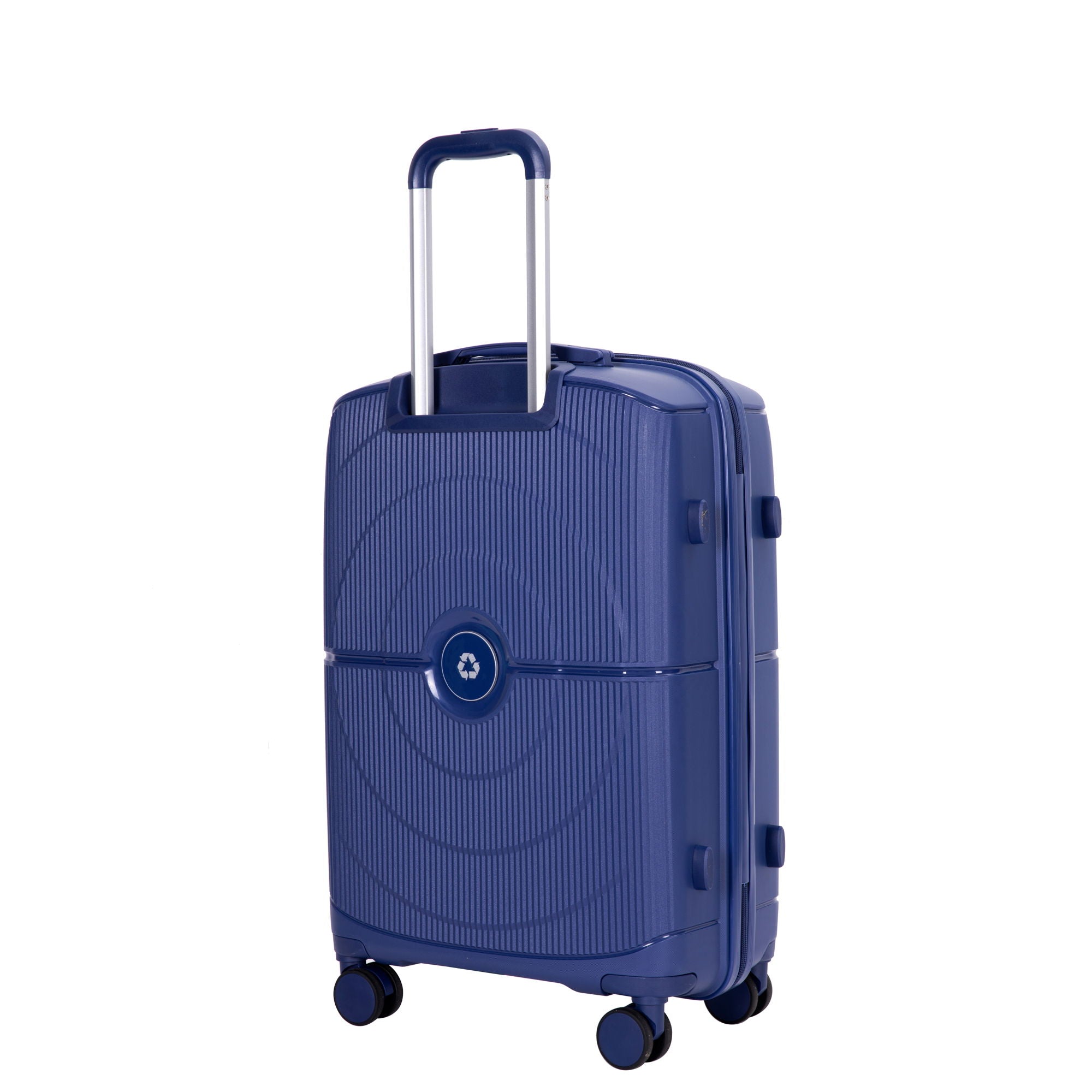 3 Piece Set Expandable Hardshell Suitcase Double Spinner Wheels