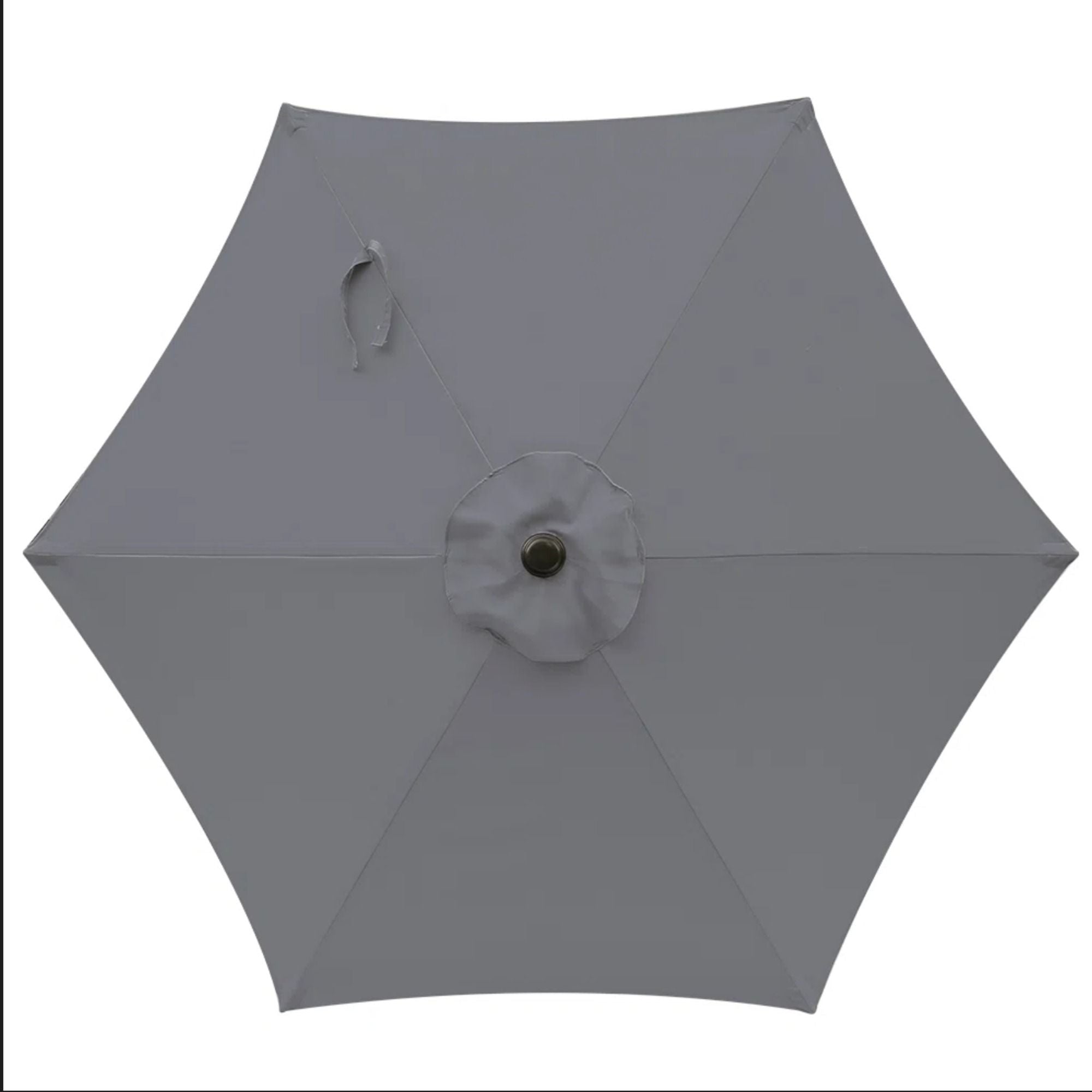 Umbrella With Crank Lift & Tilt, UV-Resistant Canopy For Patio