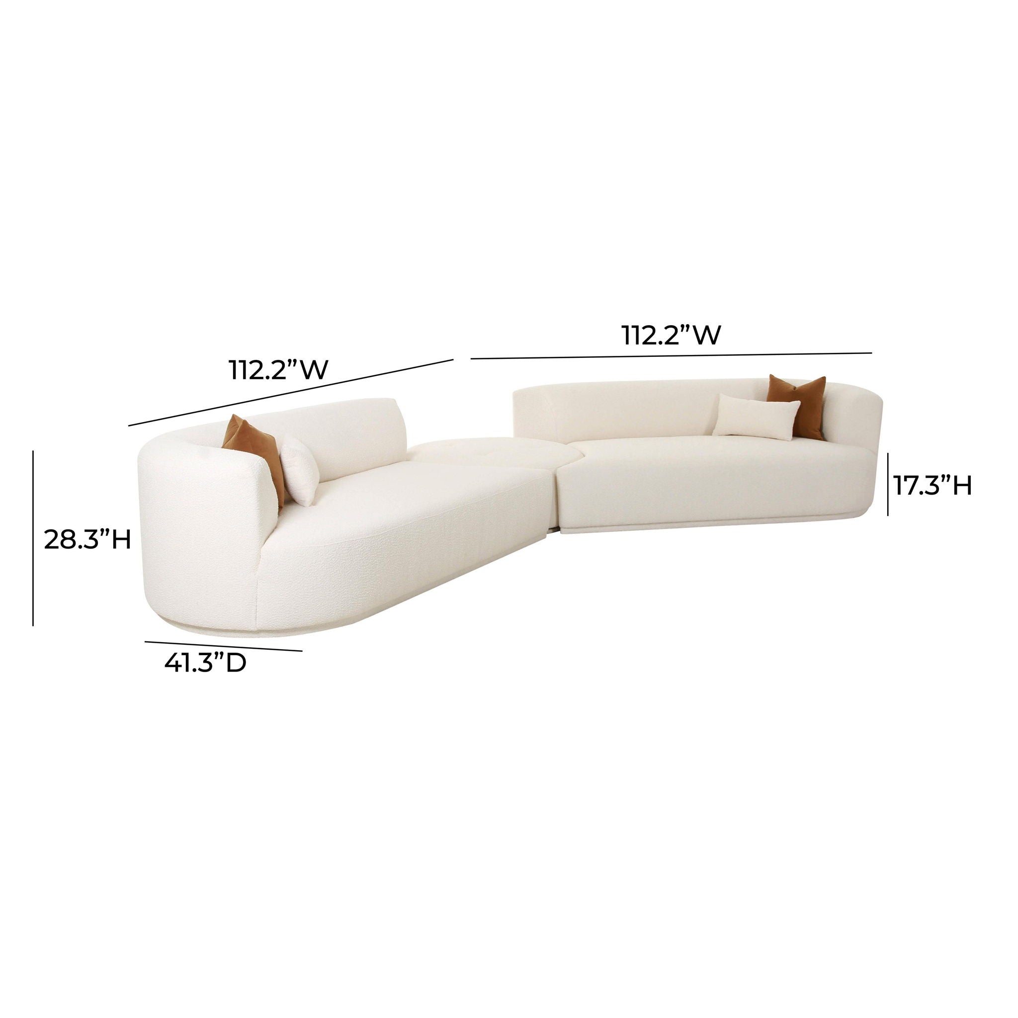 Fickle - Boucle Modular Sectional