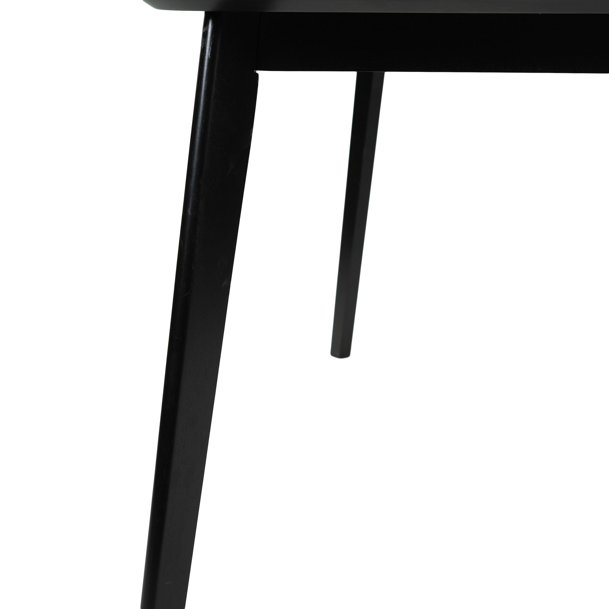 Retro Dining Table With Faux Wood Top