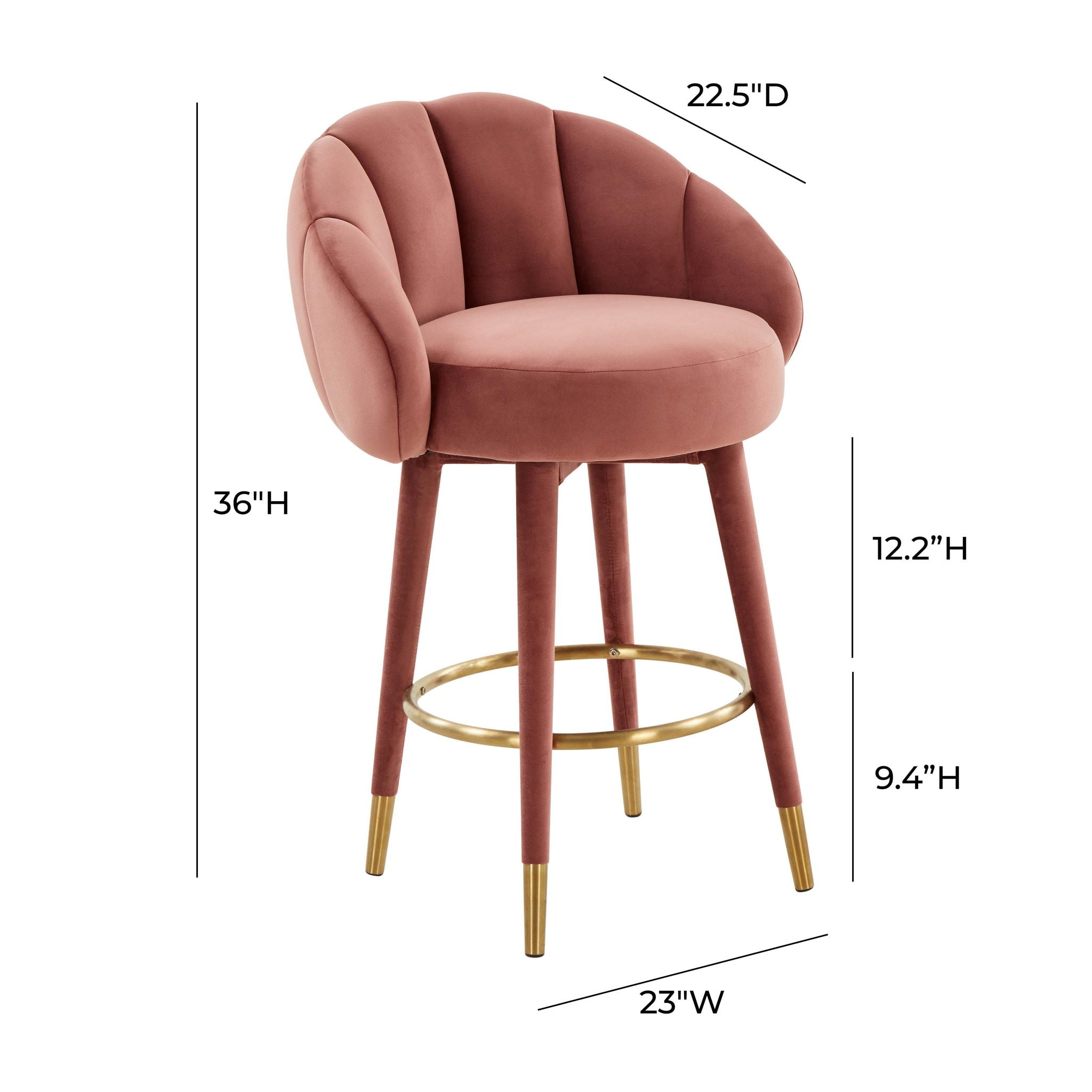 Myla - Swivel Stool
