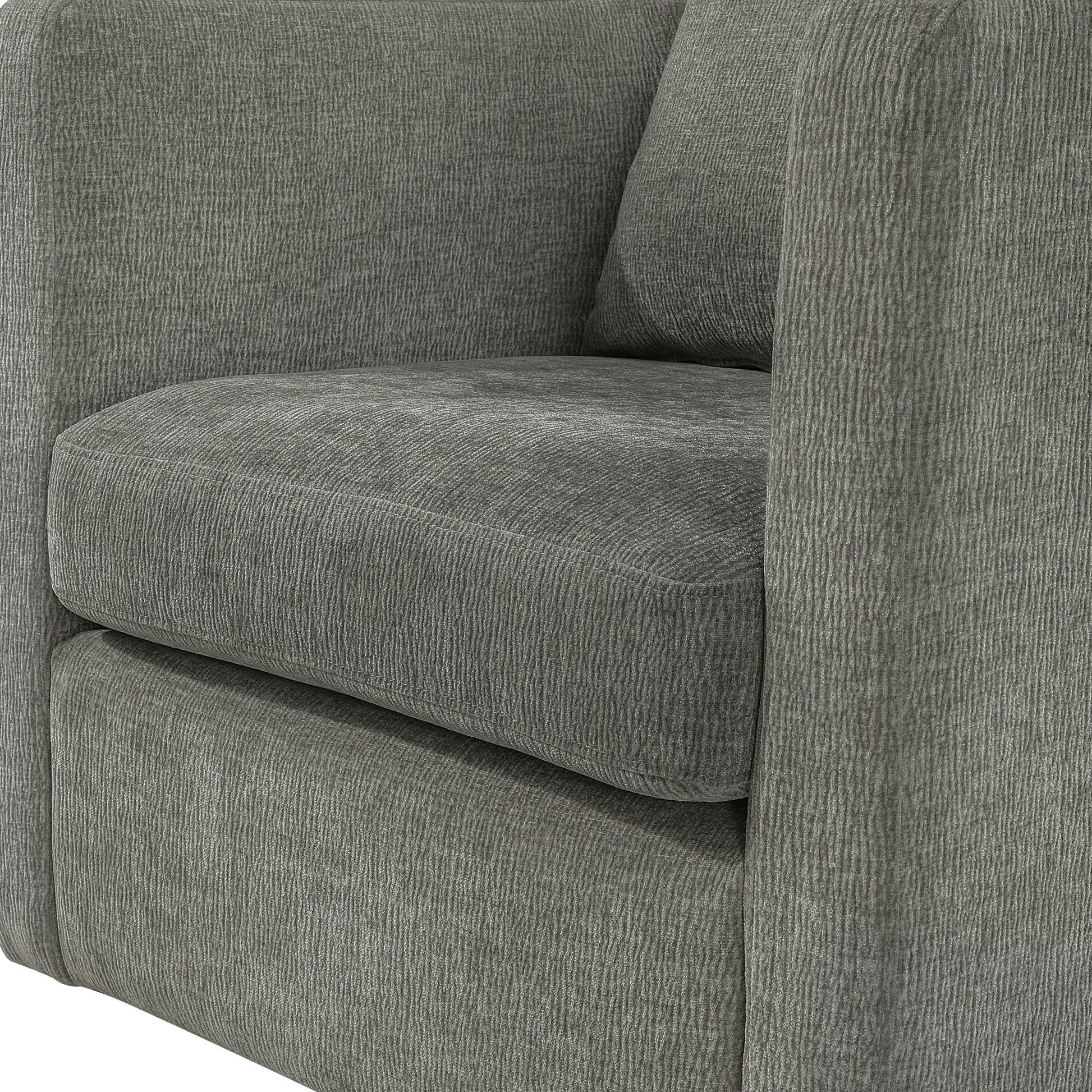 Sutton - Swivel Barrel Chair - Best Buy Furniture