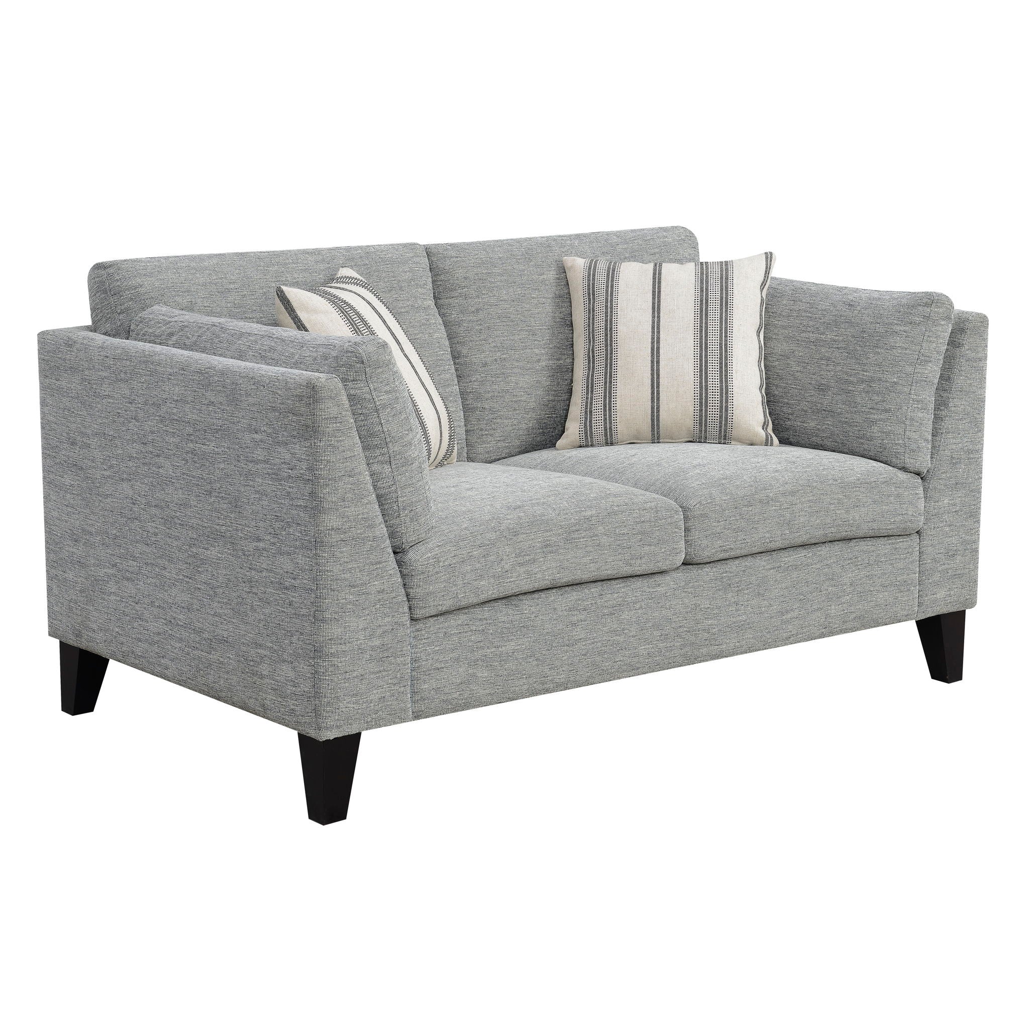 Loveseat Sofa With Upholstery - Gray