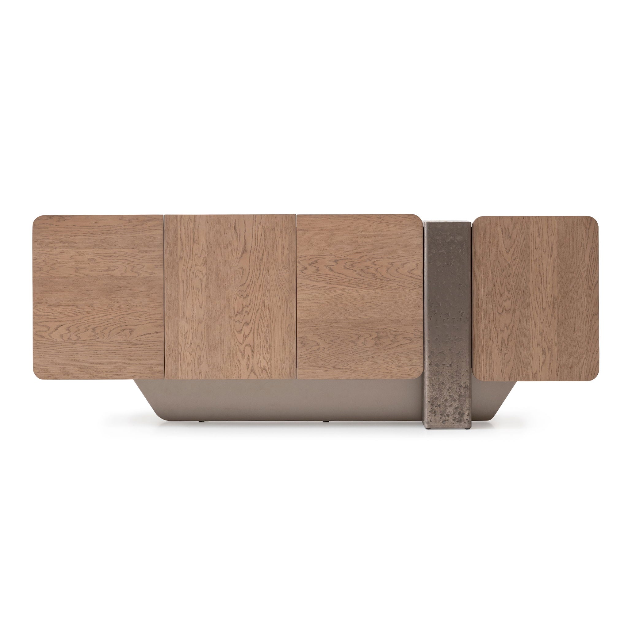 Bristol Point - Console Table - Saddle Brown