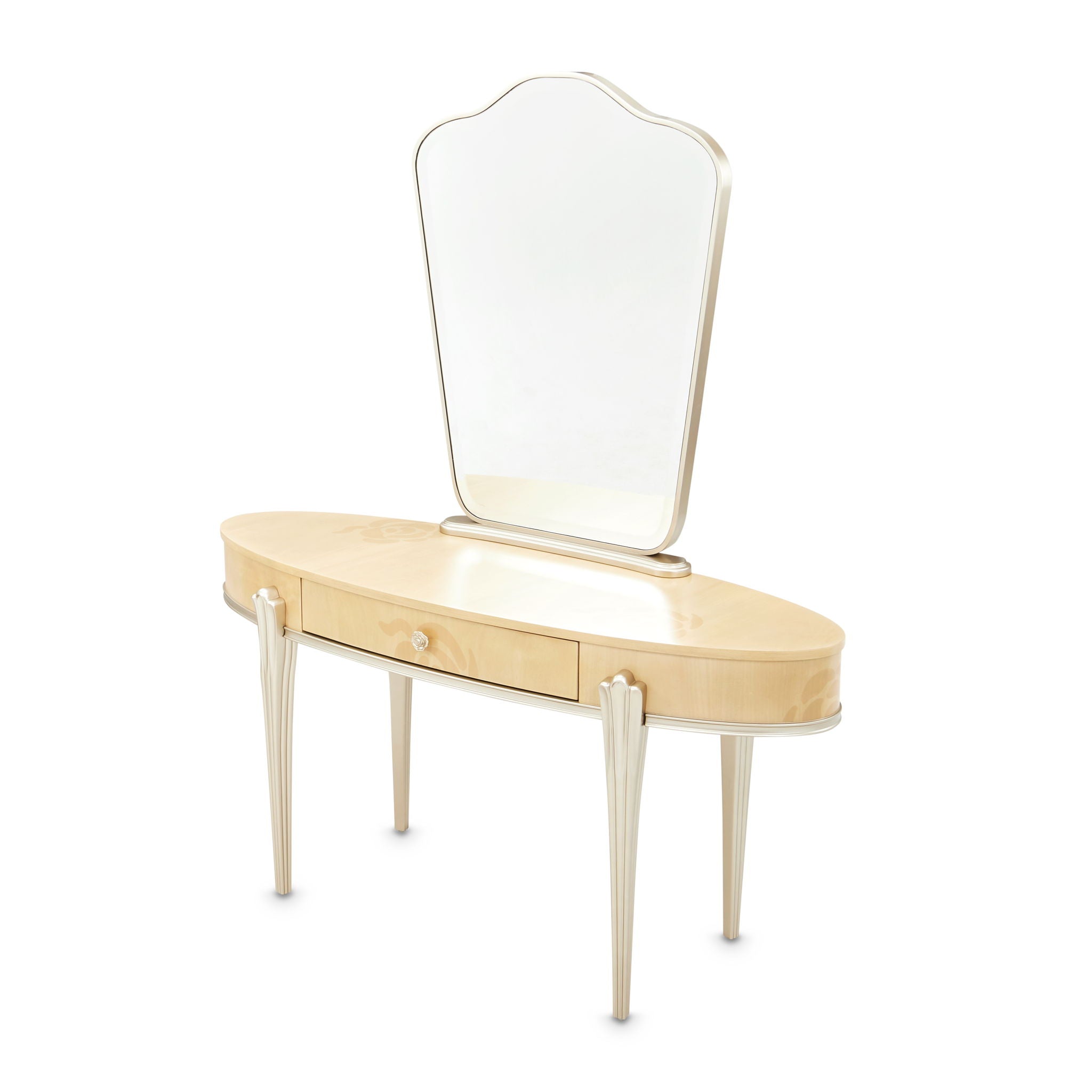 Camellia Field - Wood Vanity Desk