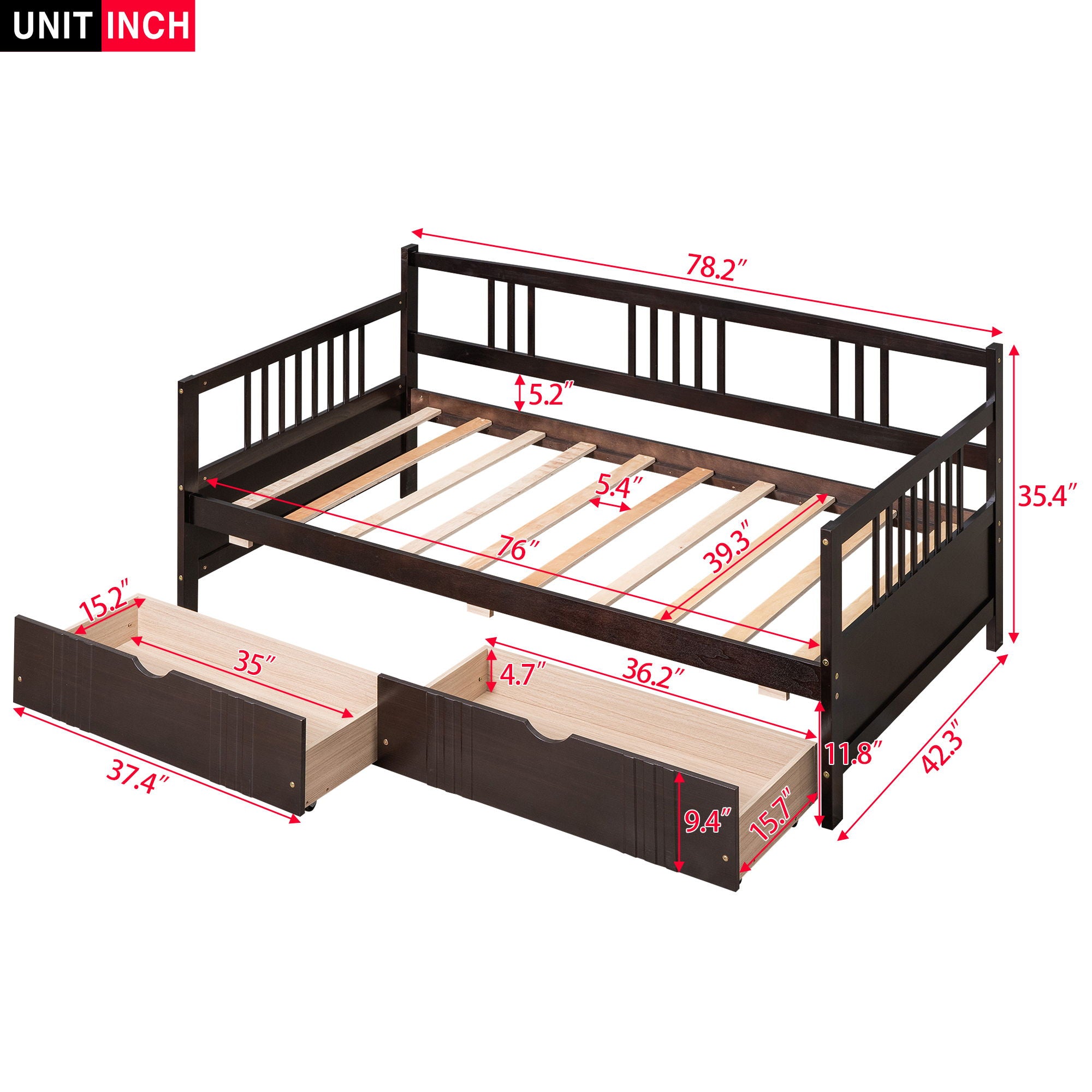 Multifunctional Modern Daybed