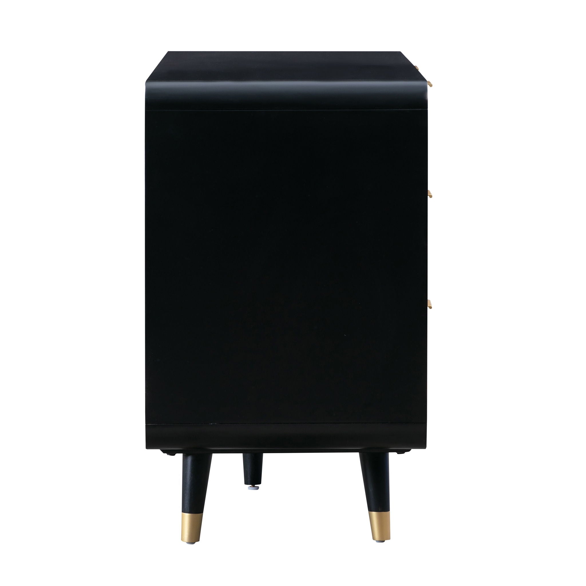 Christine - 6 Drawer Dresser - Black