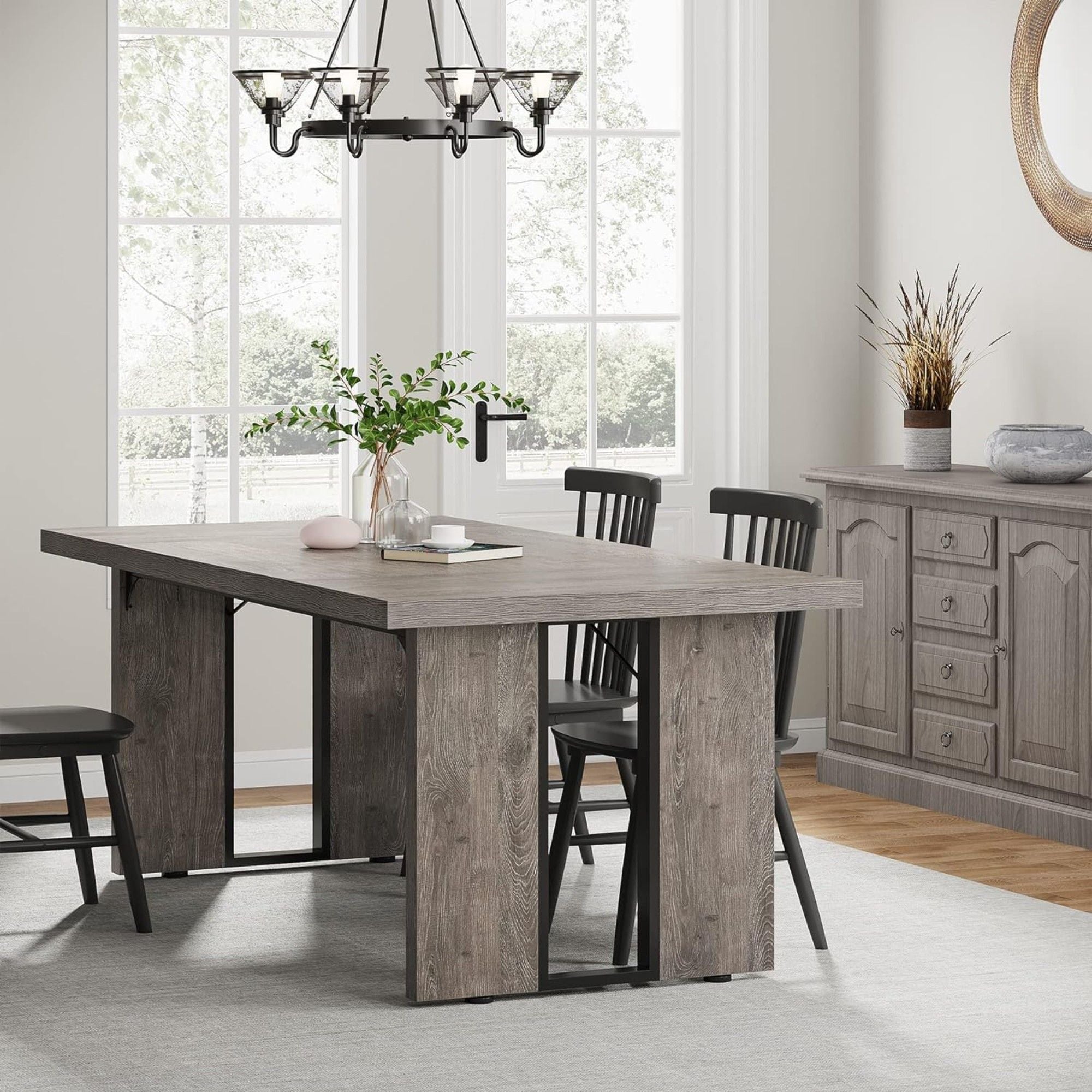 Large Rectangular Kitchen Table
