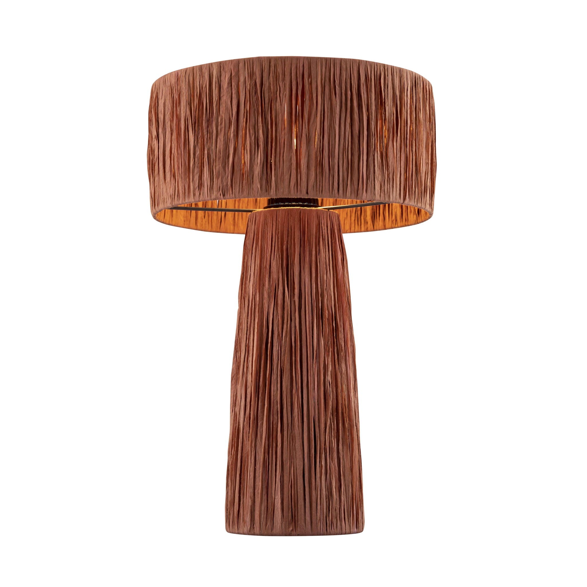 Shelby - Rafia Table Lamp
