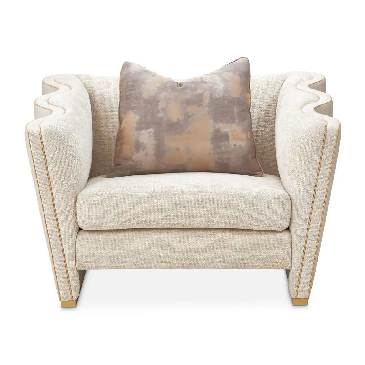 La Terrazza - Matching Chair - Cappuccino / Light Champagne