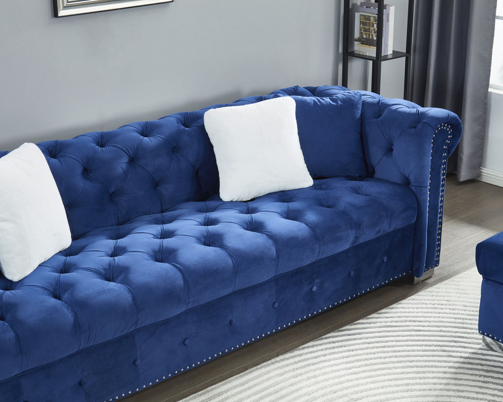 4 Seater Oversized L Shaped Reversible Sectional Sofa