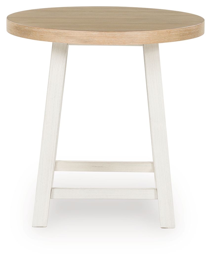 Fawndell - Occasional Table Set (Set of 3) - Antique White / Brown - Best Buy Furniture