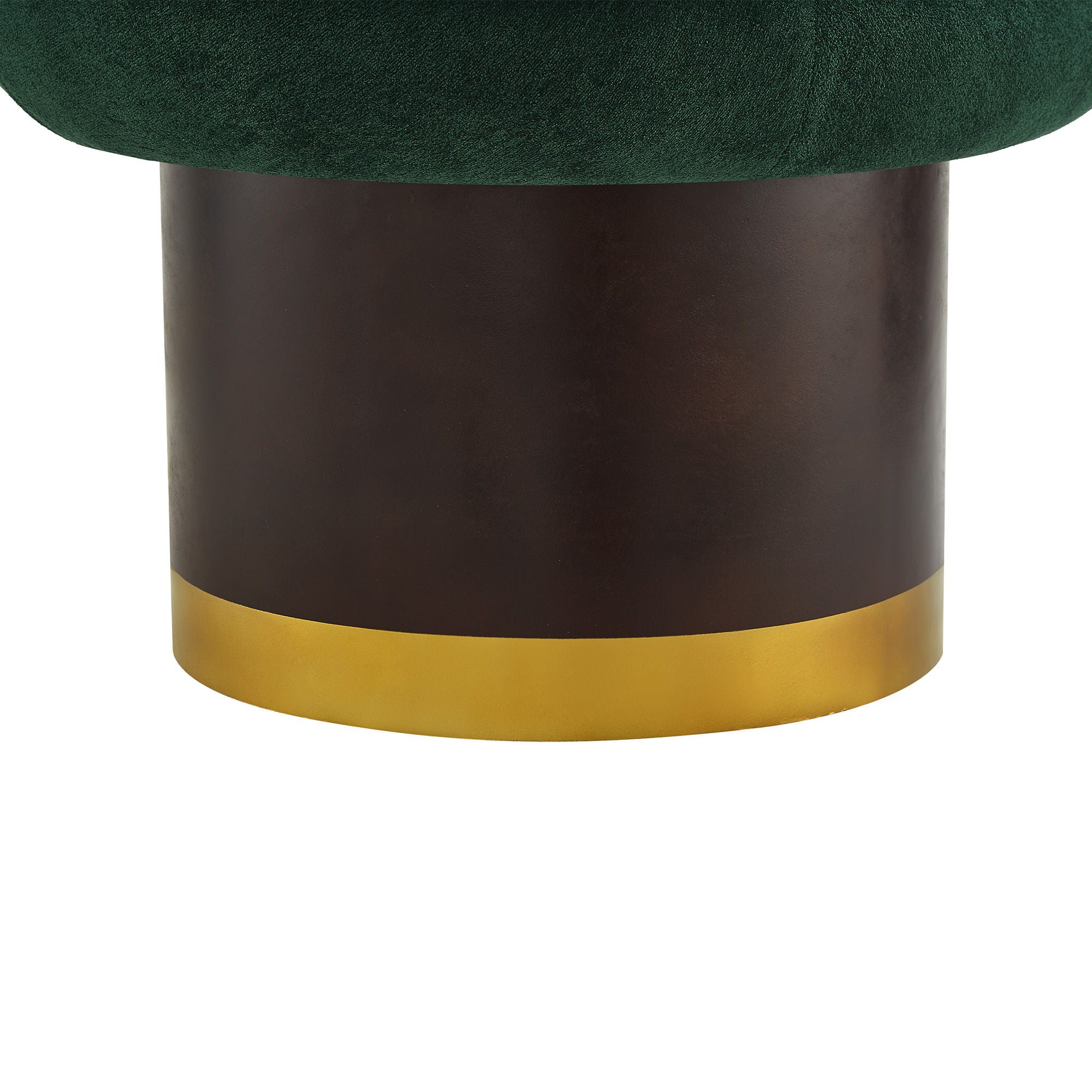 Round Swivel Accent Chair With Ergonomic Backrest For Living Room