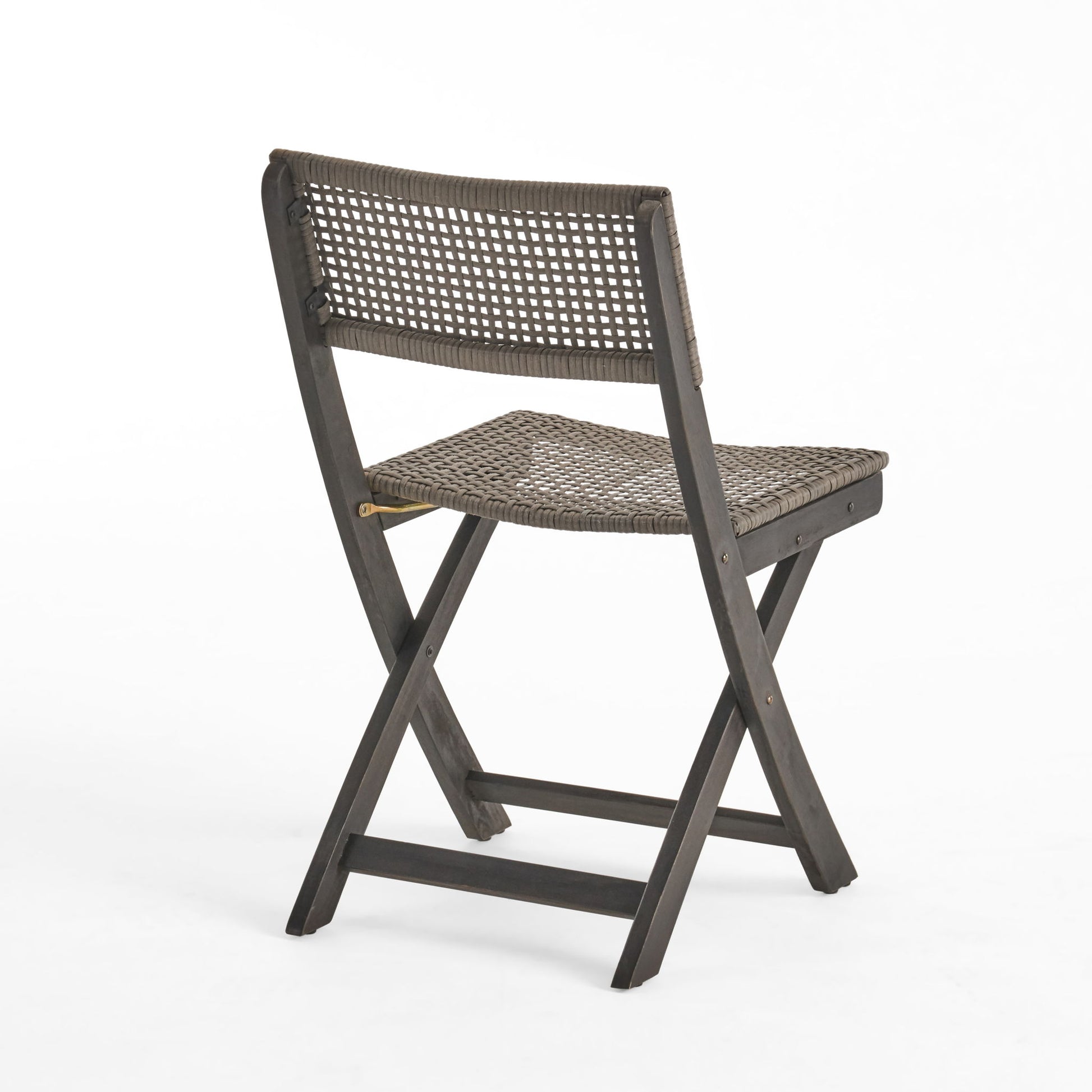 Bistro Foldable Chair With Wicker Backrest - Best Buy Furniture