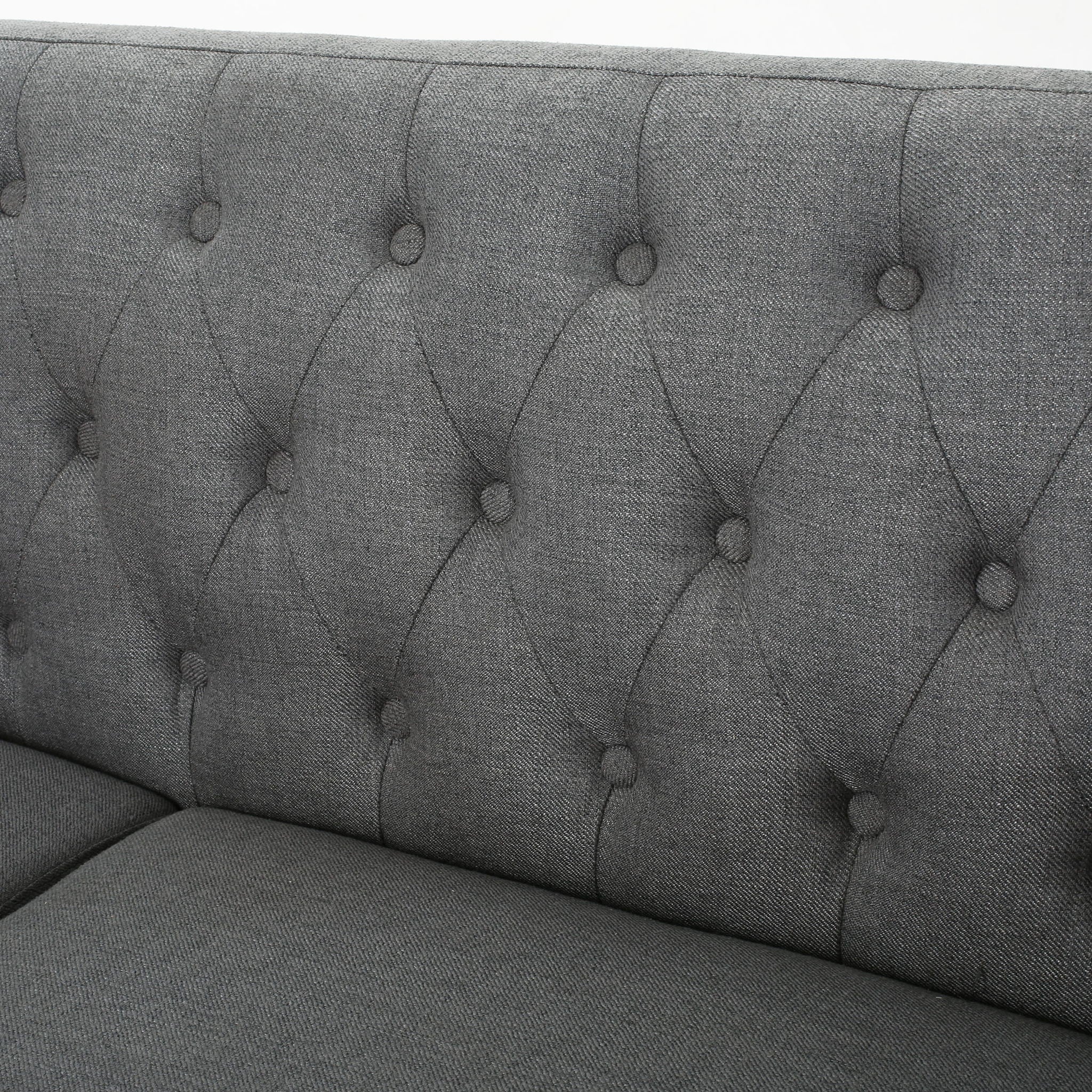Mid - Century Tufted Loveseat