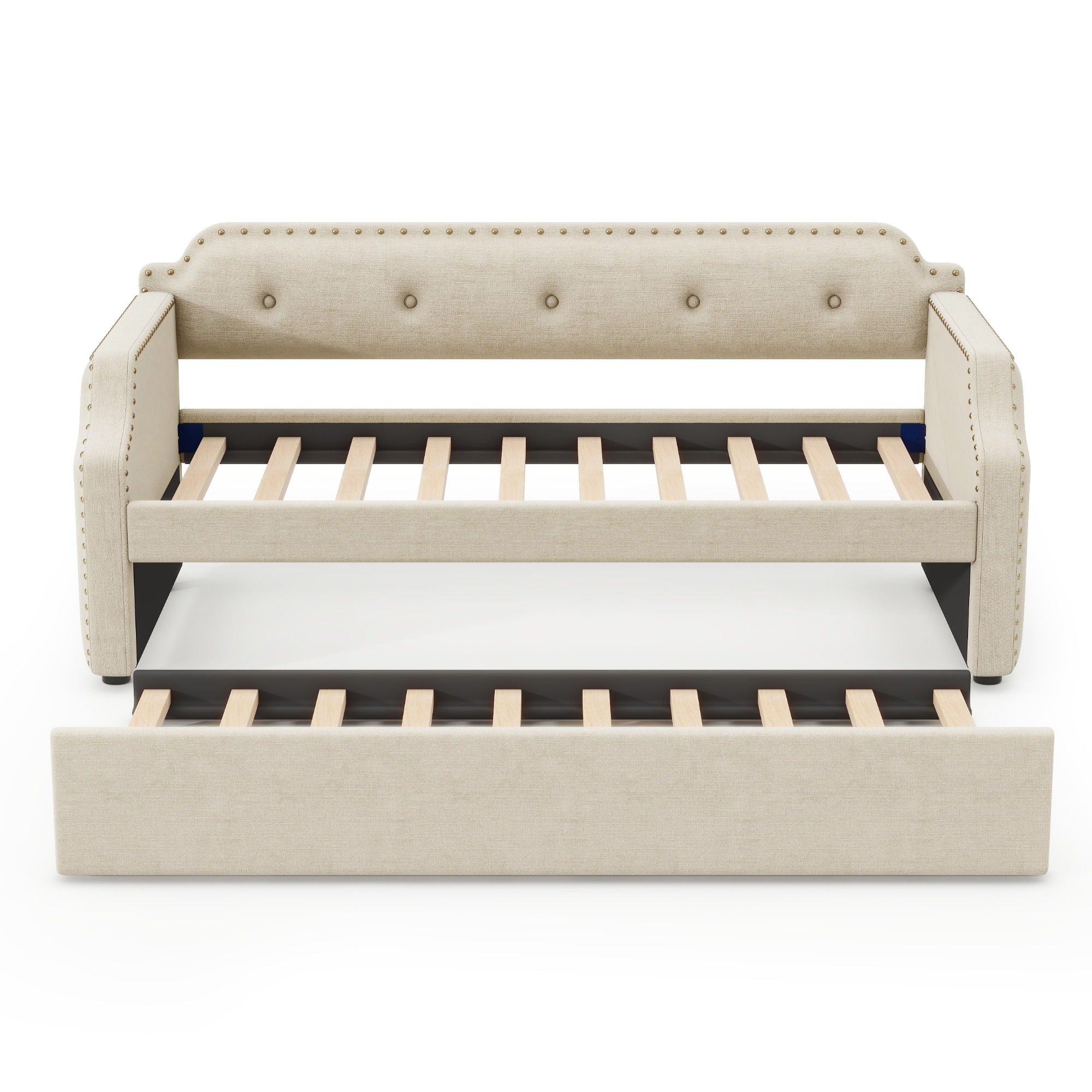 Upholstered Daybed With Trundle