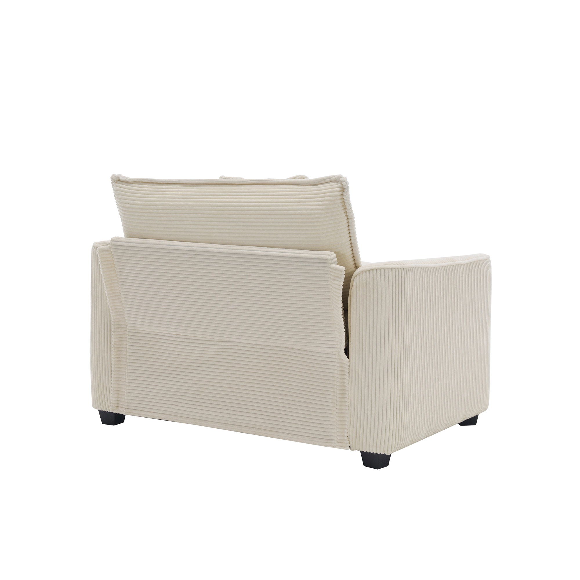 Elegant Corduroy Oversized Sectional Sofa Set With Deep Seats And Flexible Layout