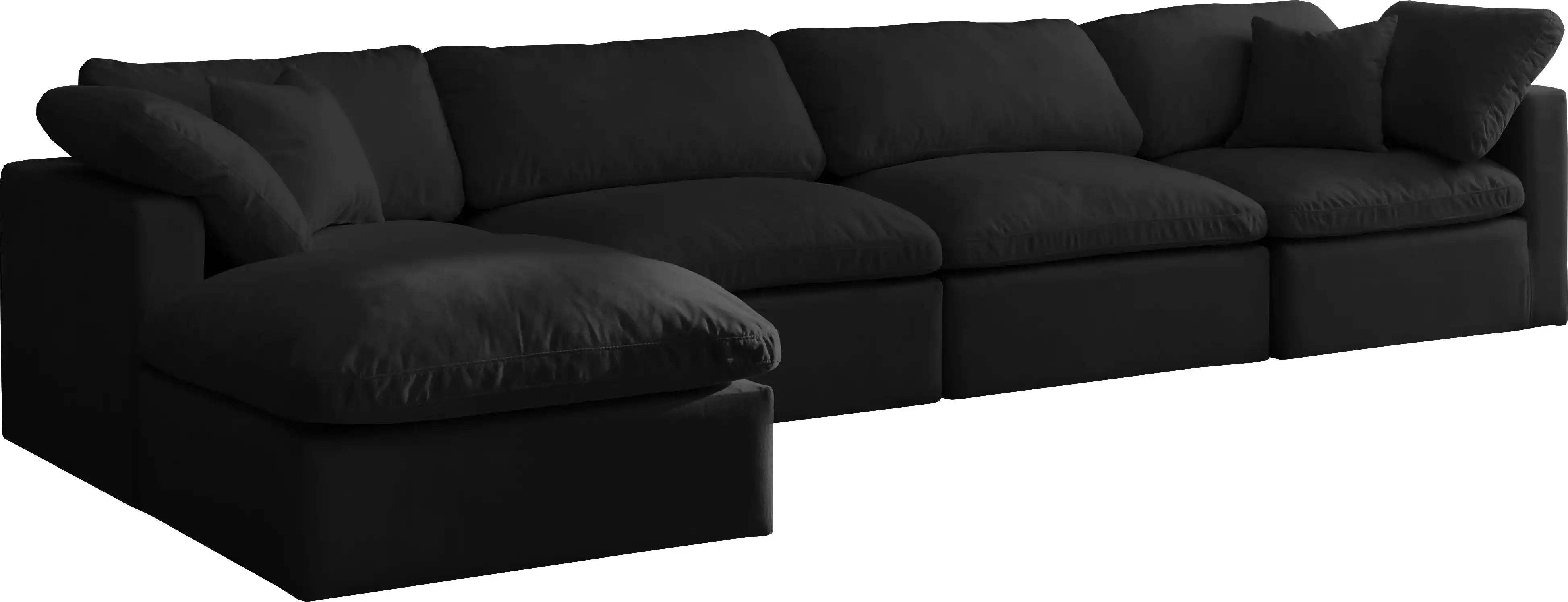 Plush - 5 Piece Modular Sectional