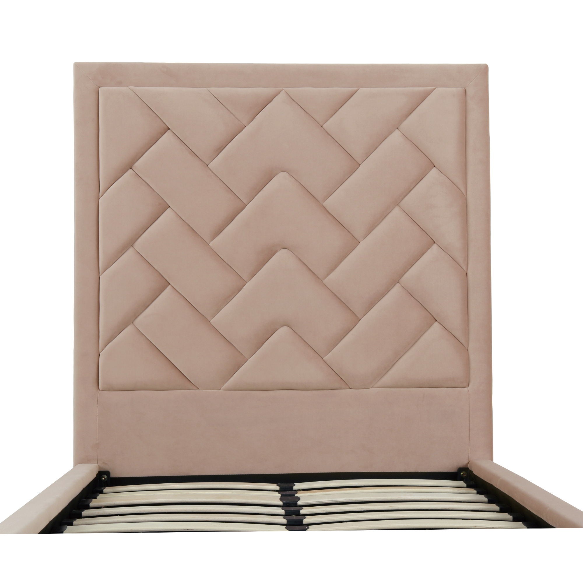 Crosby - Bed With Upholstered Headboard And Slats