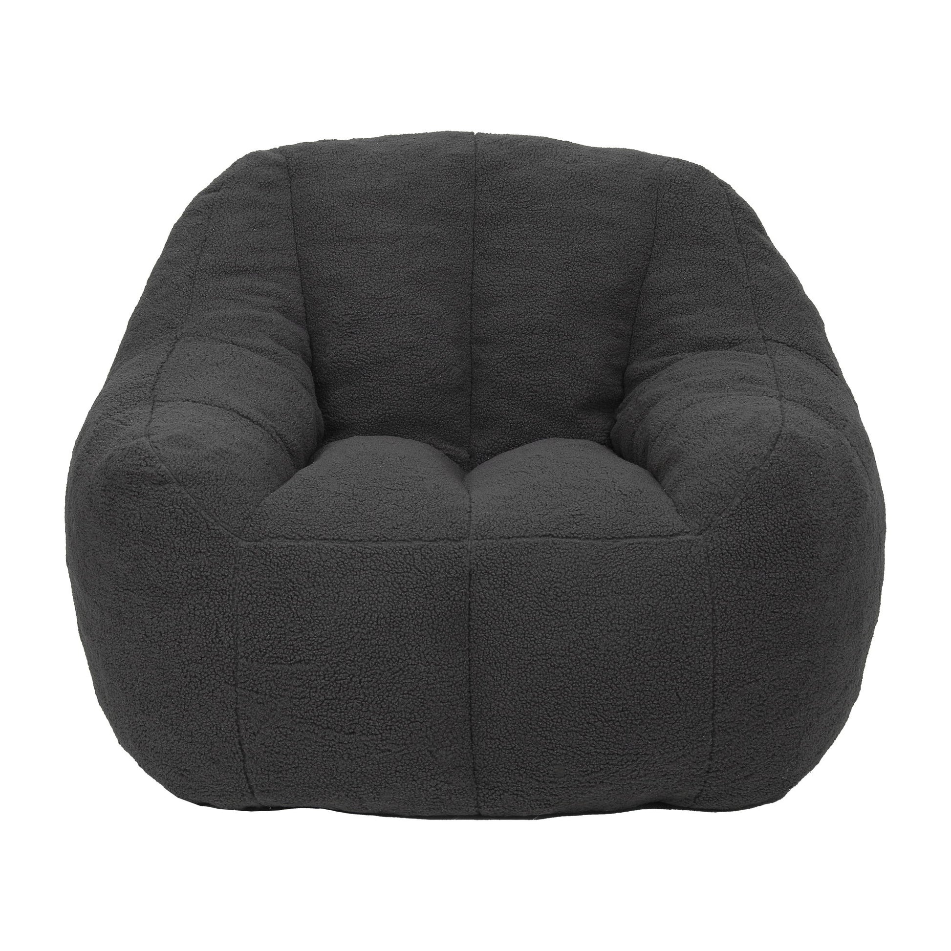 Comfy Bean Bag Chair With Memory Foam Filler, Tufted Soft - Best Buy Furniture