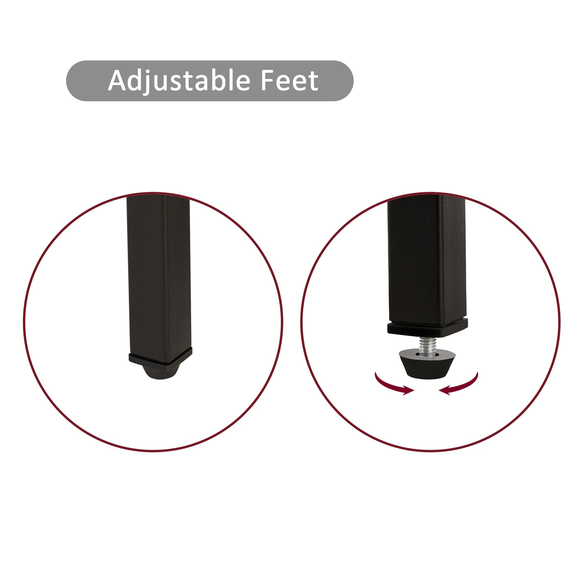 Modern Rattan End Table with Drawer and Metal Legs - Best Buy Furniture