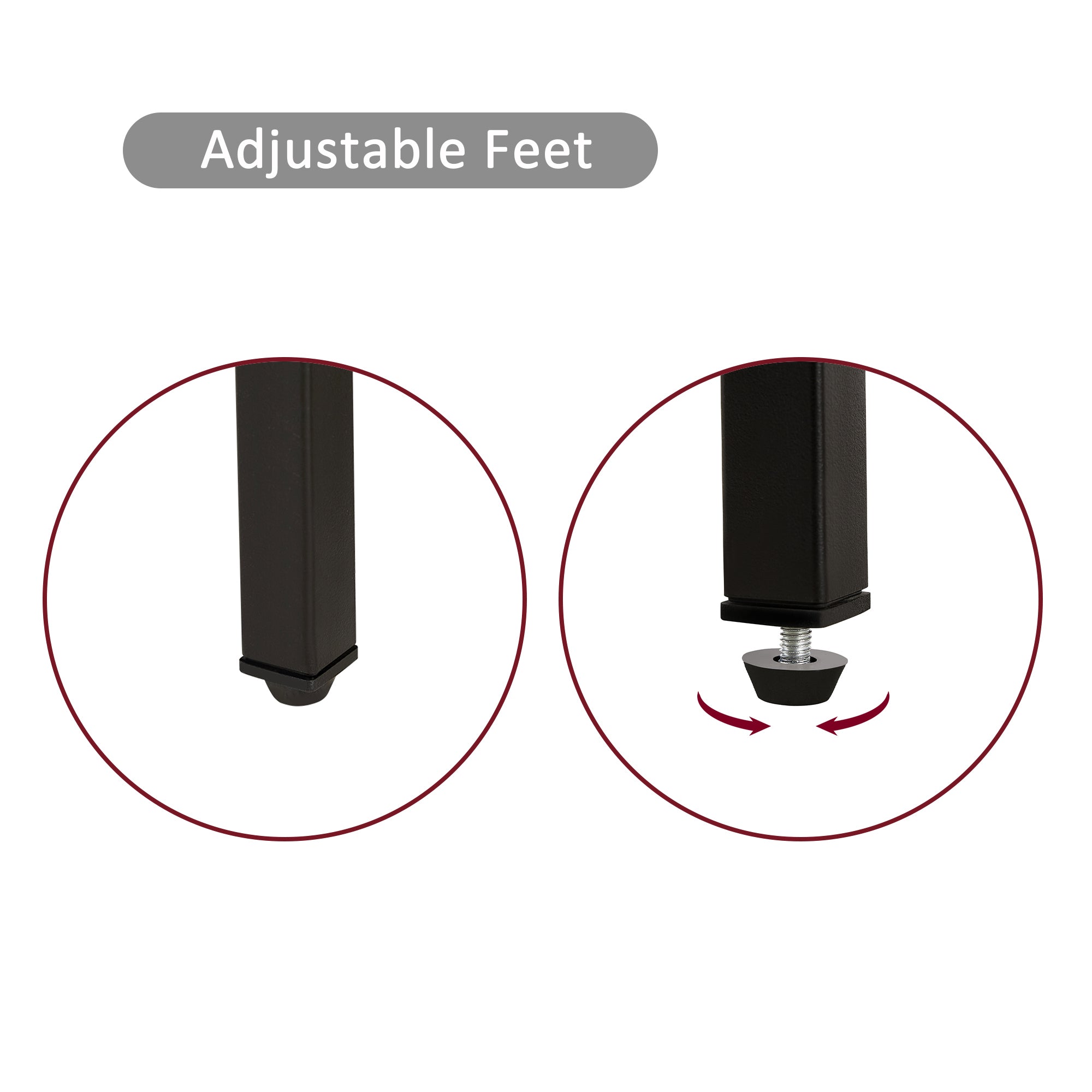 Modern Rattan End Table with Drawer and Metal Legs - Best Buy Furniture