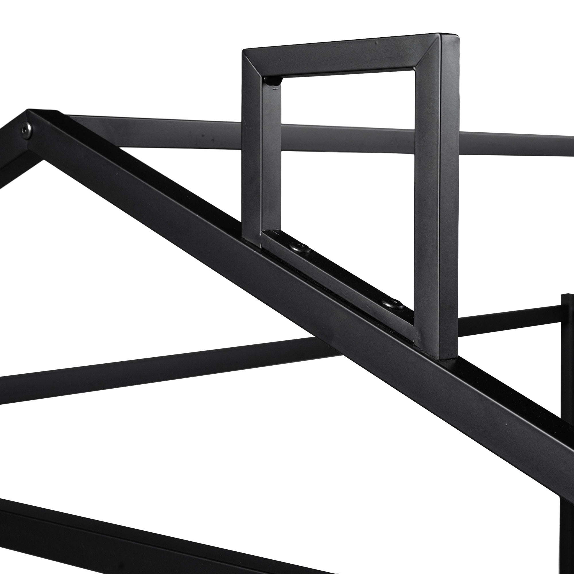 Metal House Shape Platform Bed
