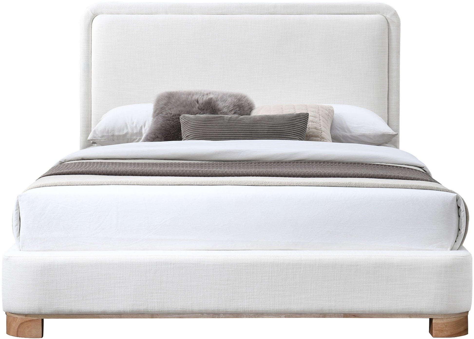 Nolita - Bed With Natural Base - Best Buy Furniture