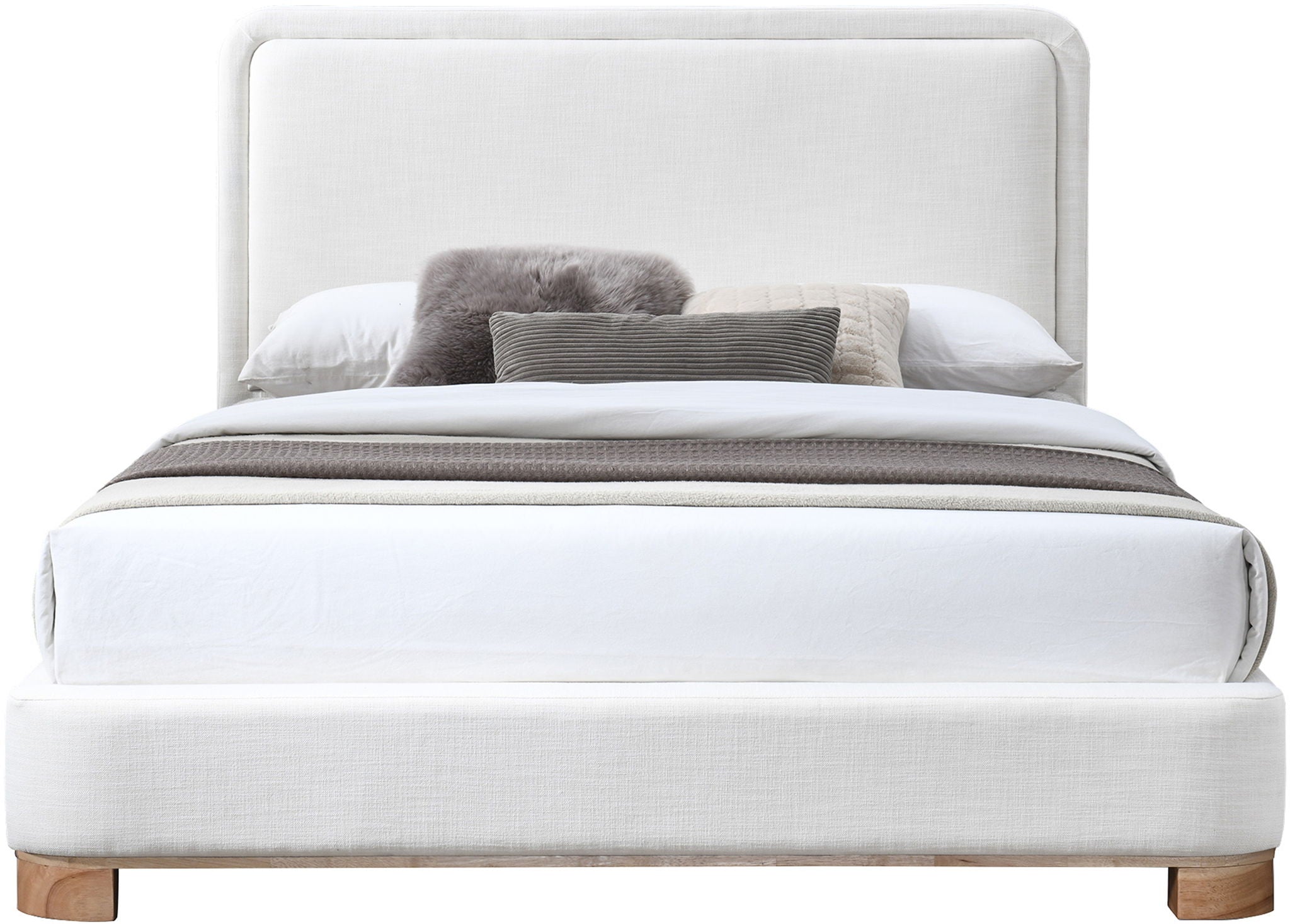 Nolita - Bed With Natural Base - Best Buy Furniture