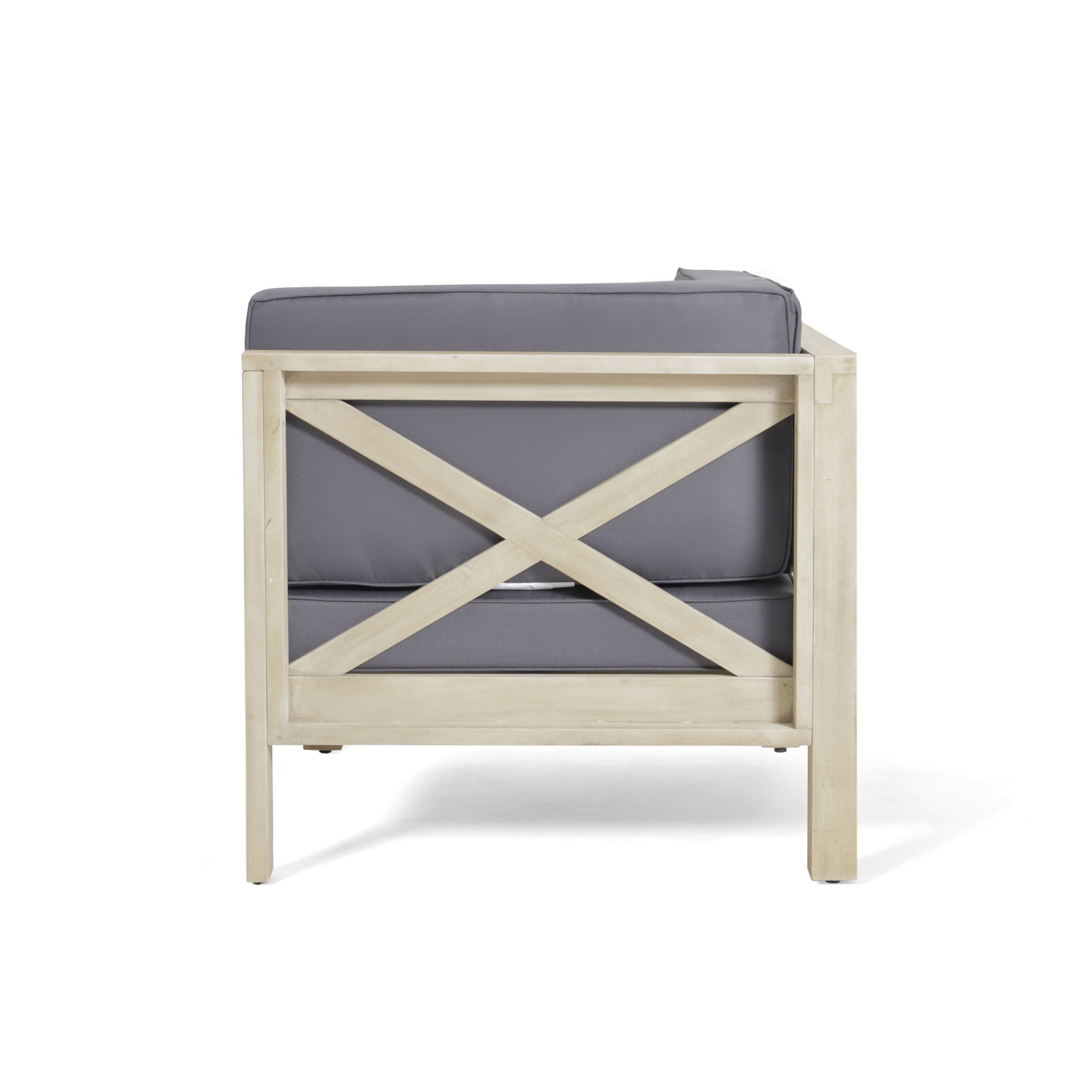 Brava - X Back Corner Chair