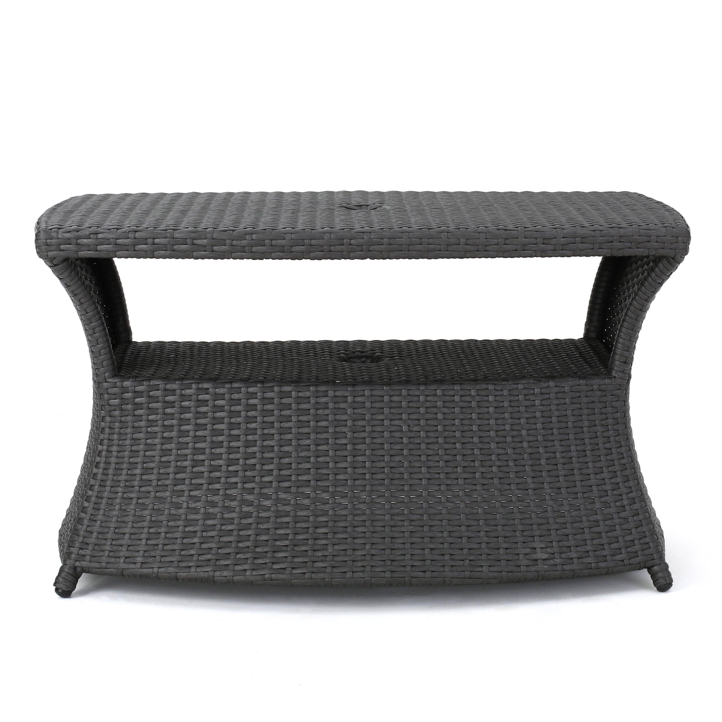 Berkeley - Chaise Lounge Side Table - Gray