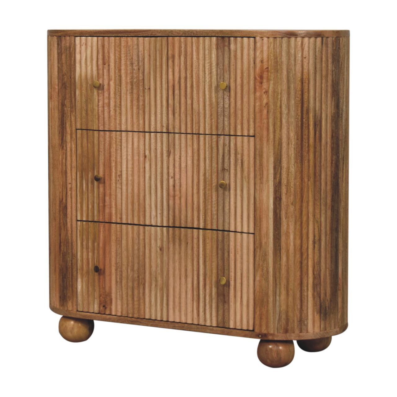 Soba - Ball Chest - Oak - Best Buy Furniture