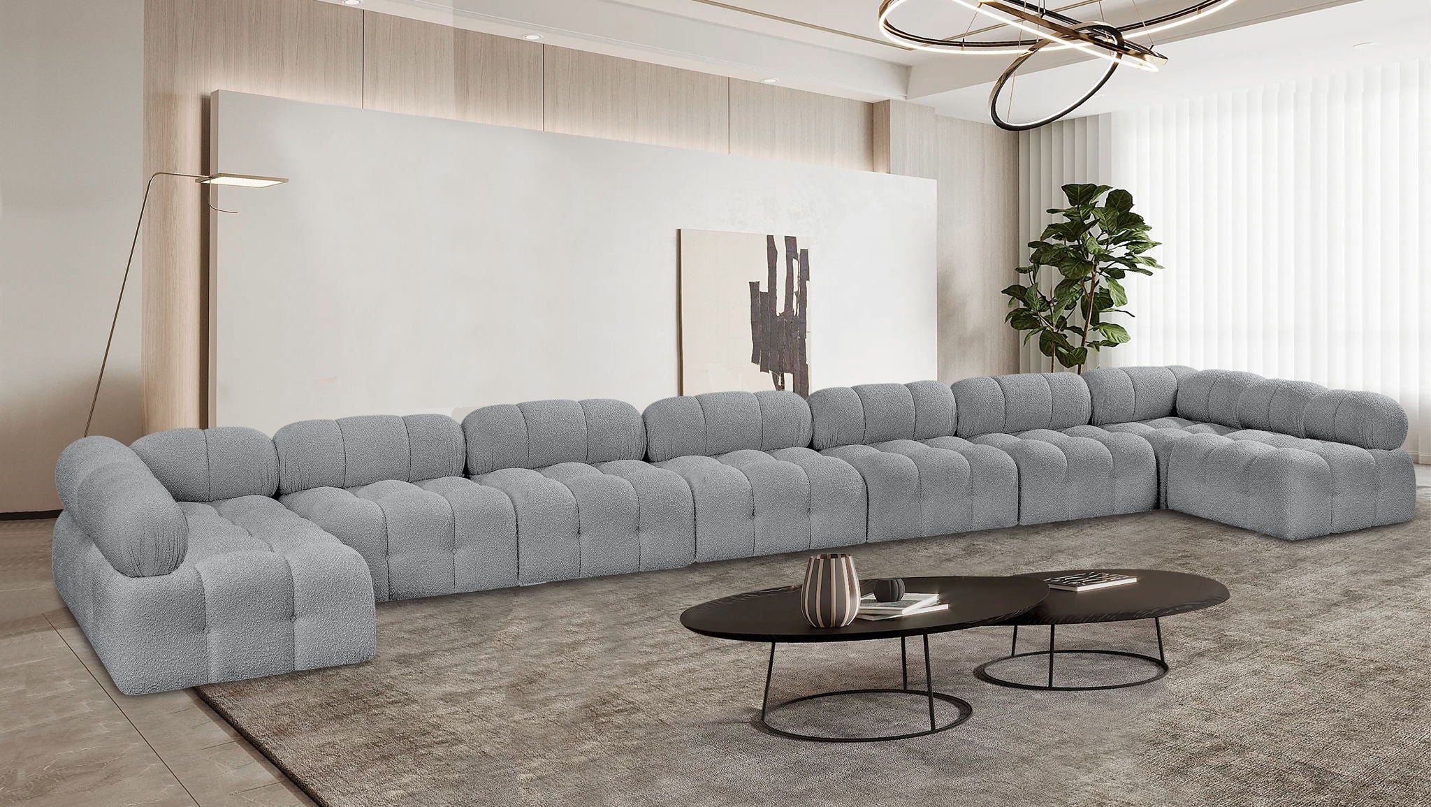 Ames - 9 Piece Modular Sectional