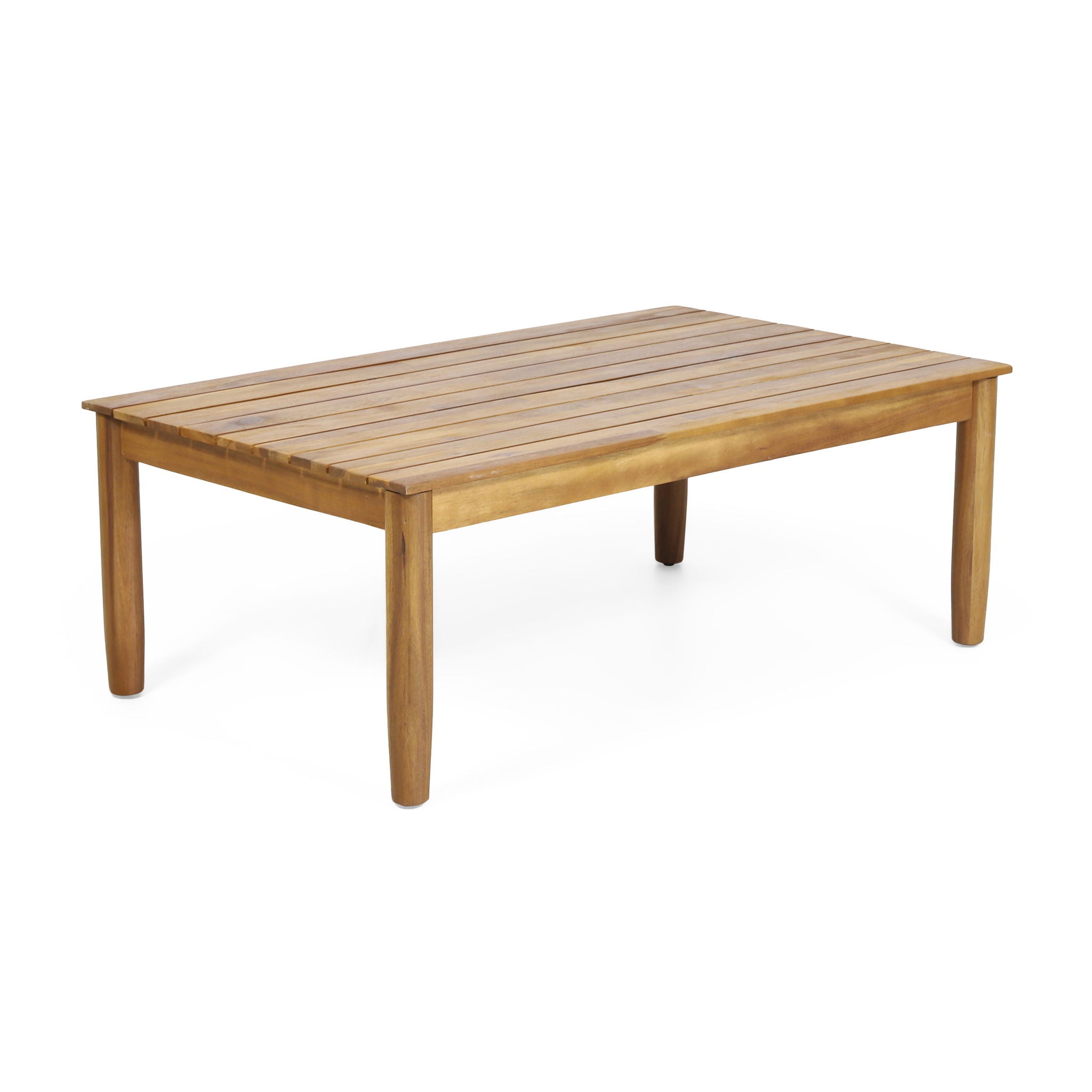 Outdoor Seating Set With Coffee Table And Loveseat - Teak
