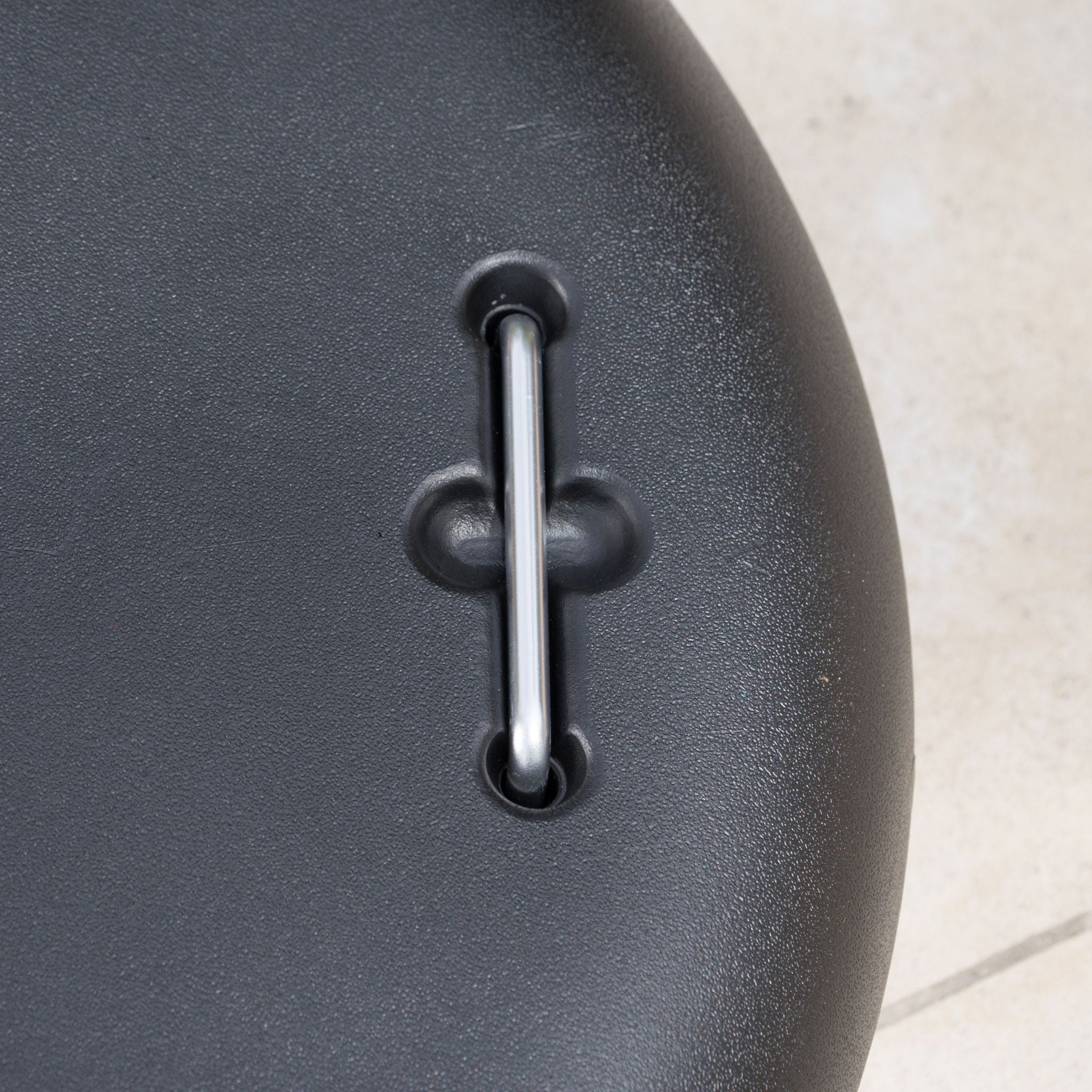 Wheelie - Round Umbrella Base With Stainless Steel Holder