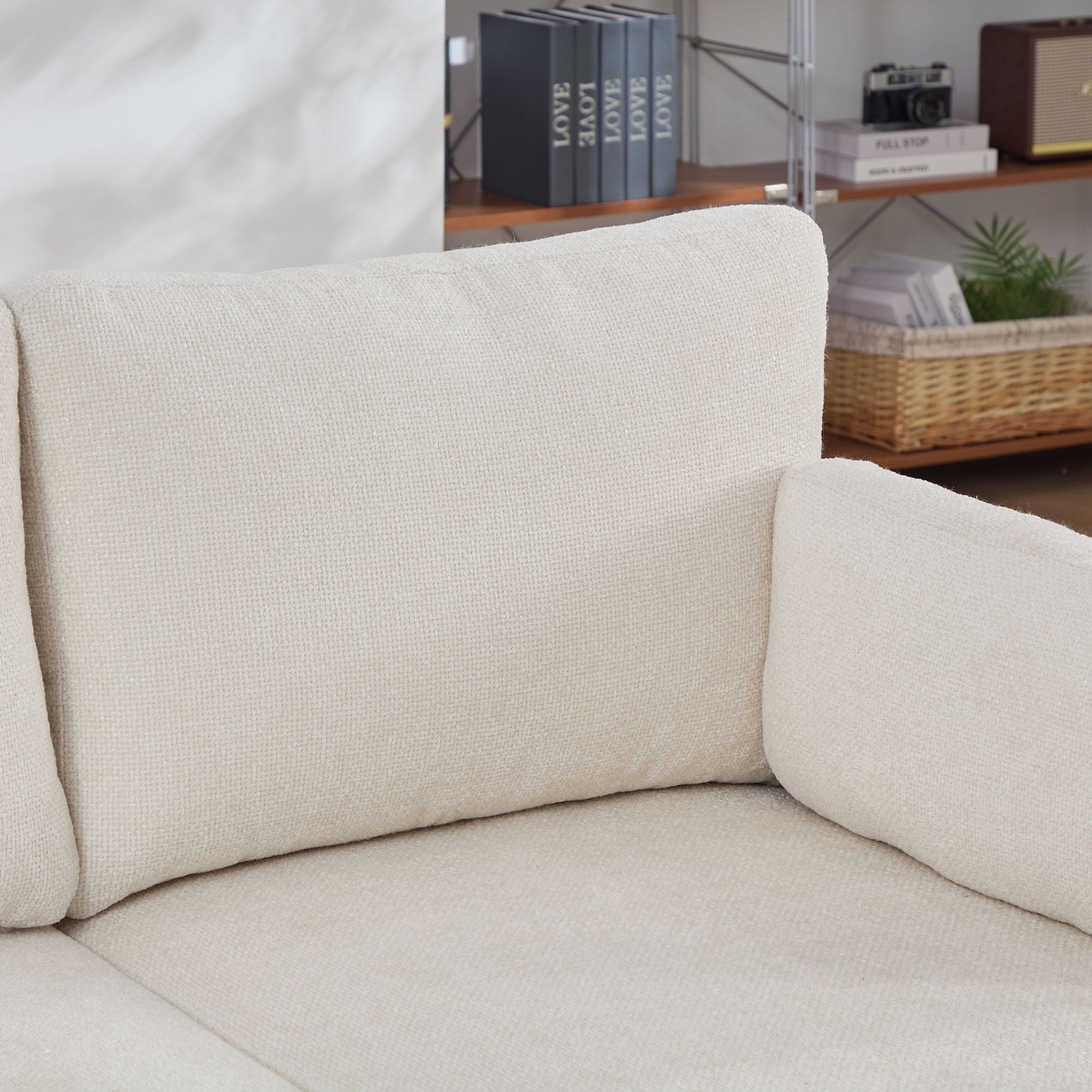 Modern Aesthetic Wide Sofa Bed