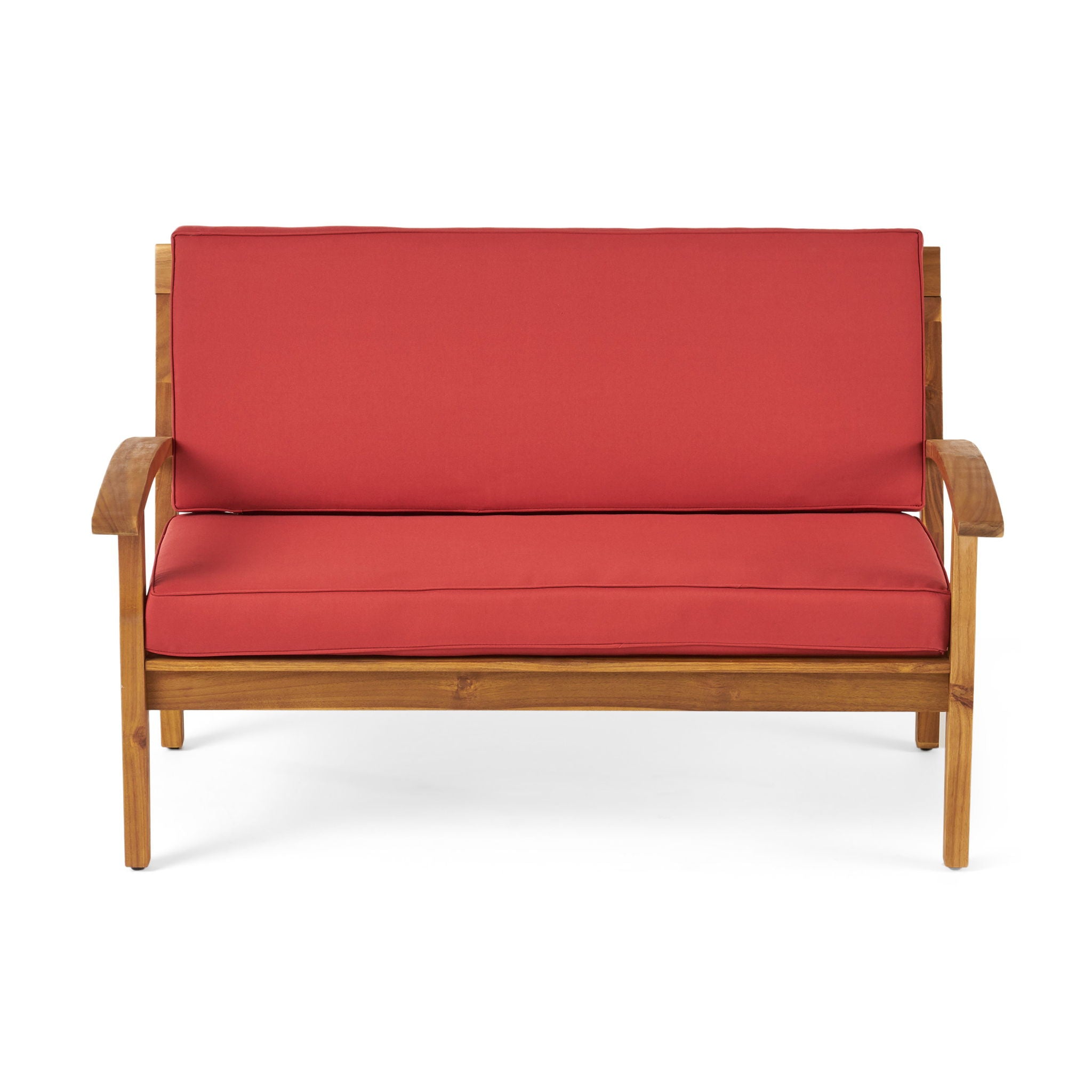 Outdoor Chat Set With Coffee Table And Loveseat