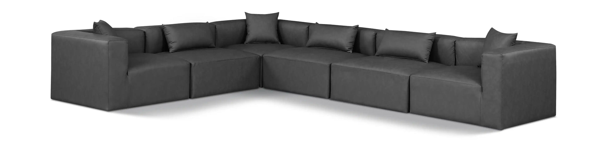 Cube - 6 Piece Modular Corner Sectional - Best Buy Furniture