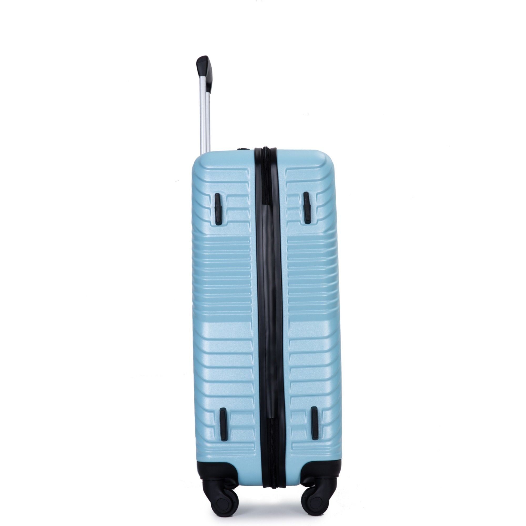 3 Piece Luggage Sets Lightweight Suitcase With Two Hooks, Spinner Wheels,