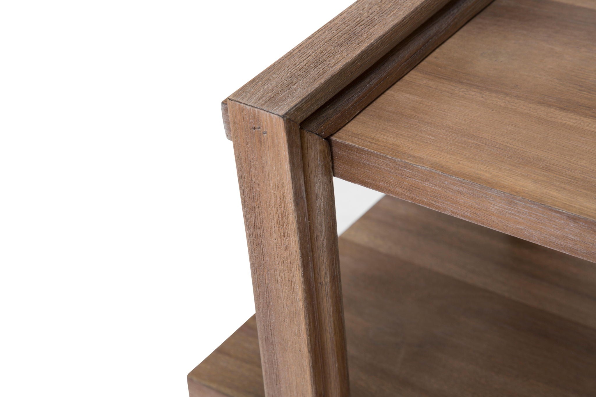 Hudson Ferry - Chair Side Table - Driftwood