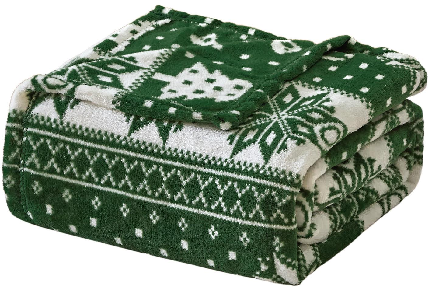 Winter Wonderland 50" x 70" Throw Blanket – Ultra-Soft Cozy Fleece Decorative Blanket for Home & Holidays - Best Buy Furniture